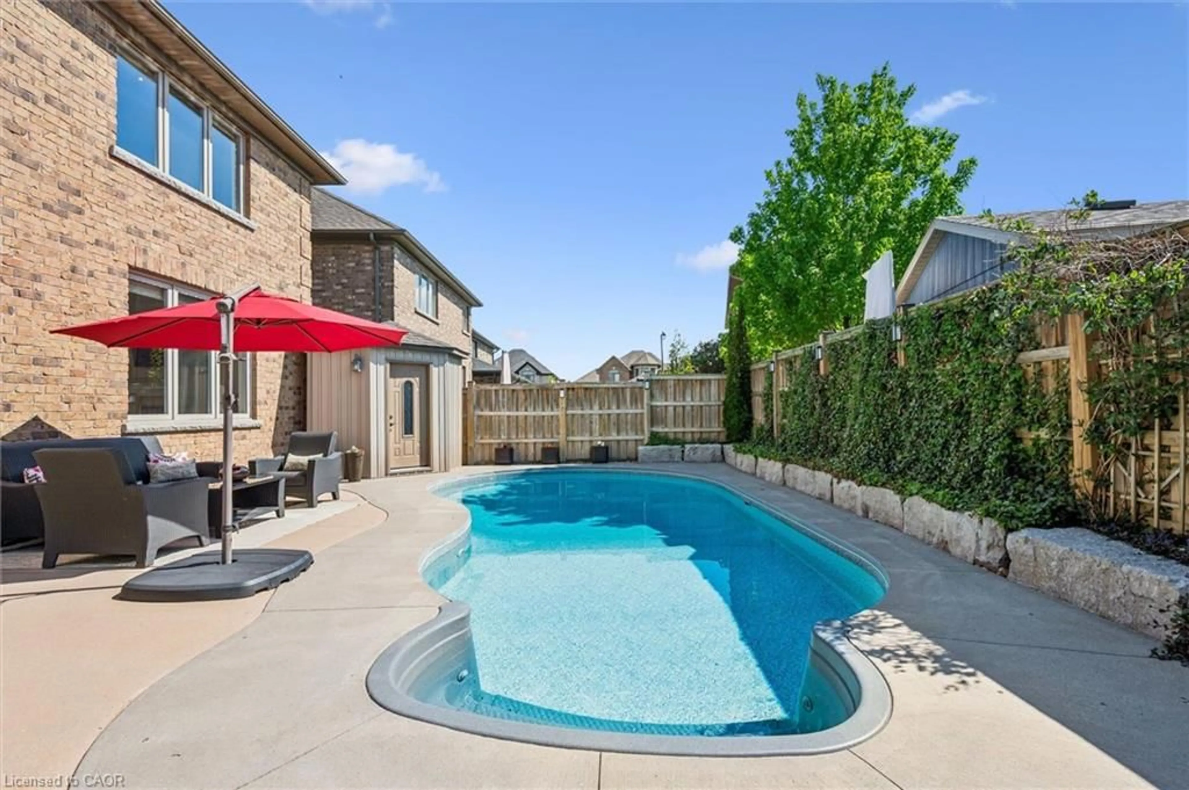 Pool for 828 Copper Ridge Dr, Waterloo Ontario N2K 0B5