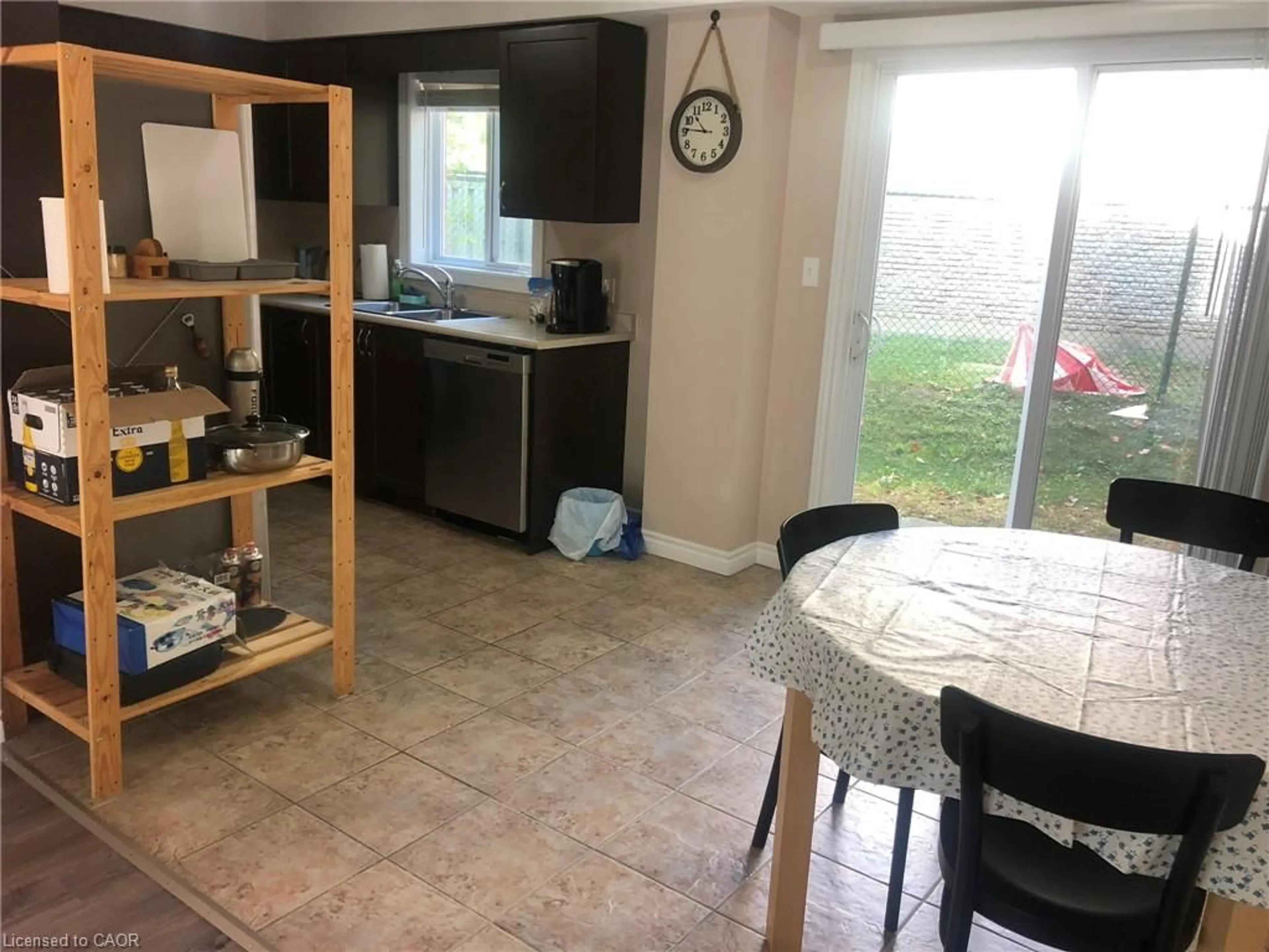 Standard kitchen, ceramic/tile floor for 55 Mooregate Cres #24, Kitchener Ontario N2M 2E9
