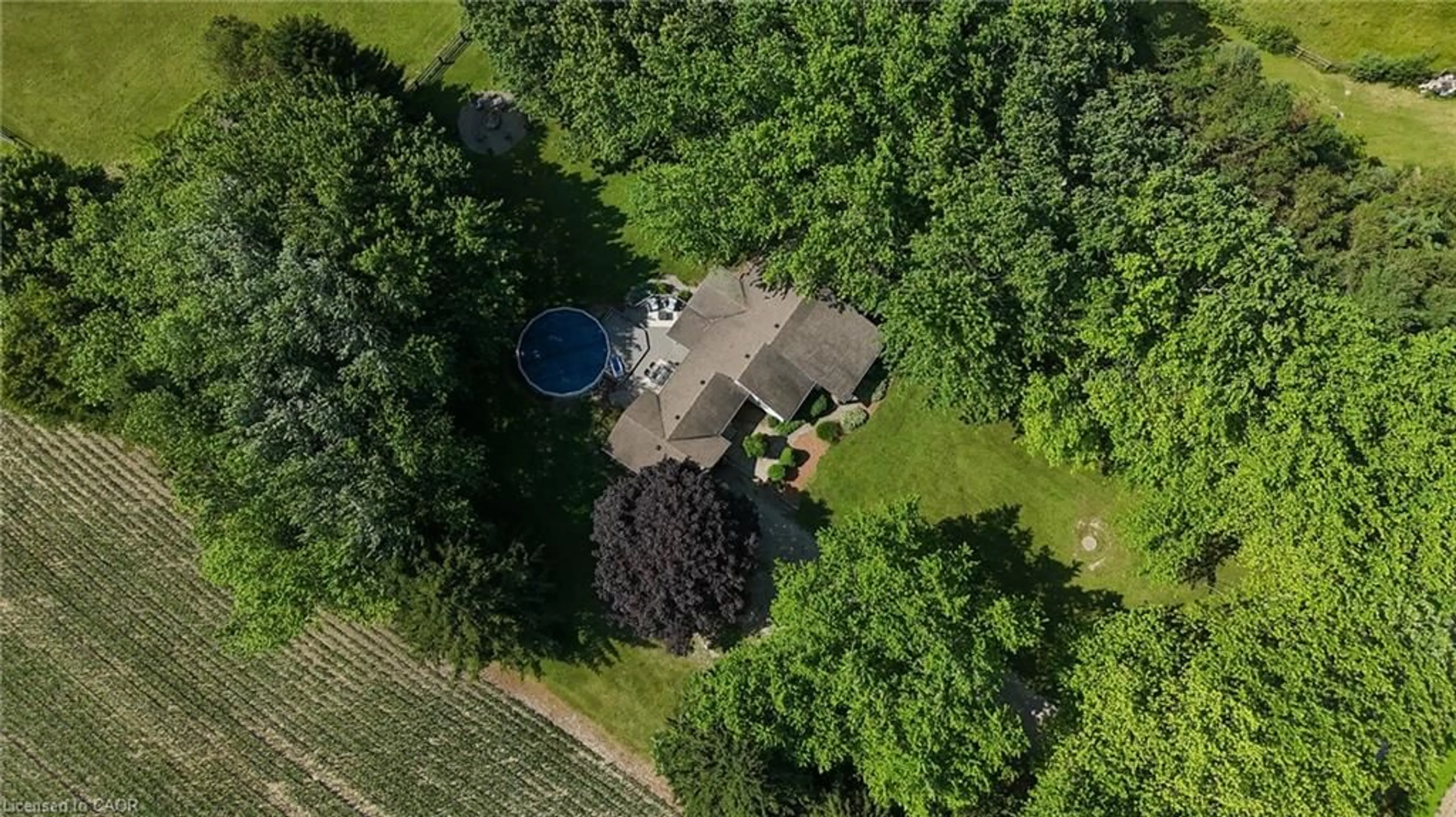 A pic from outside/outdoor area/front of a property/back of a property/a pic from drone, unknown for 156 Concession 1 Rd, Port Rowan Ontario N0E 1M0