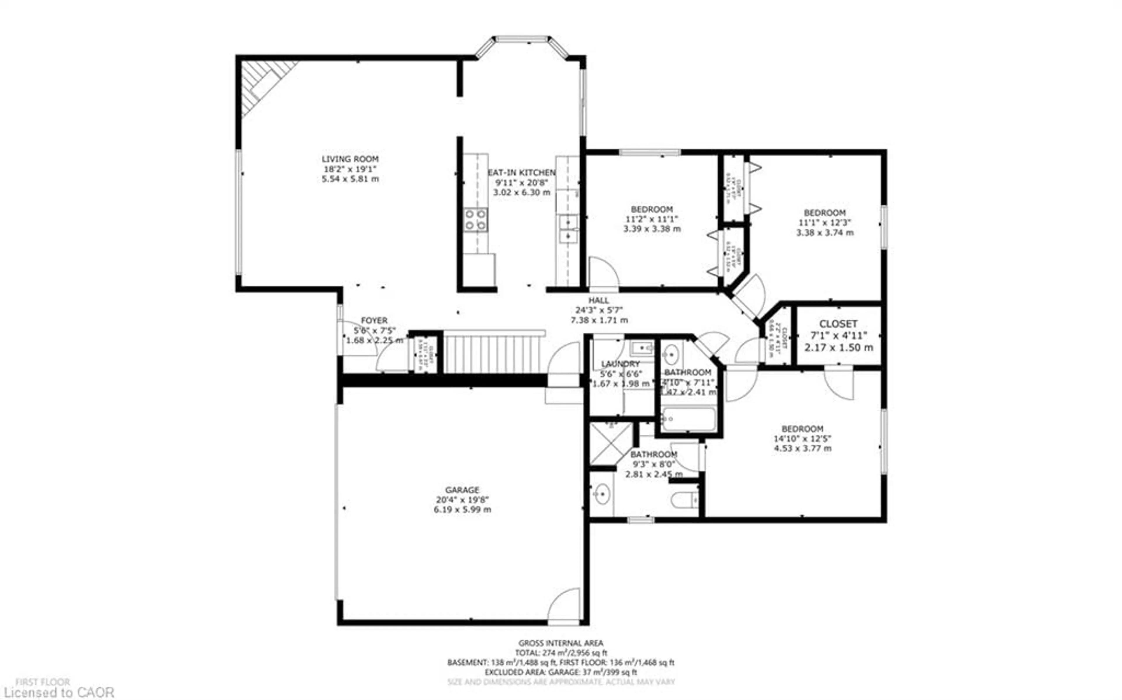 Floor plan for 13 Coastal Crt, Port Dover Ontario N0A 1N7