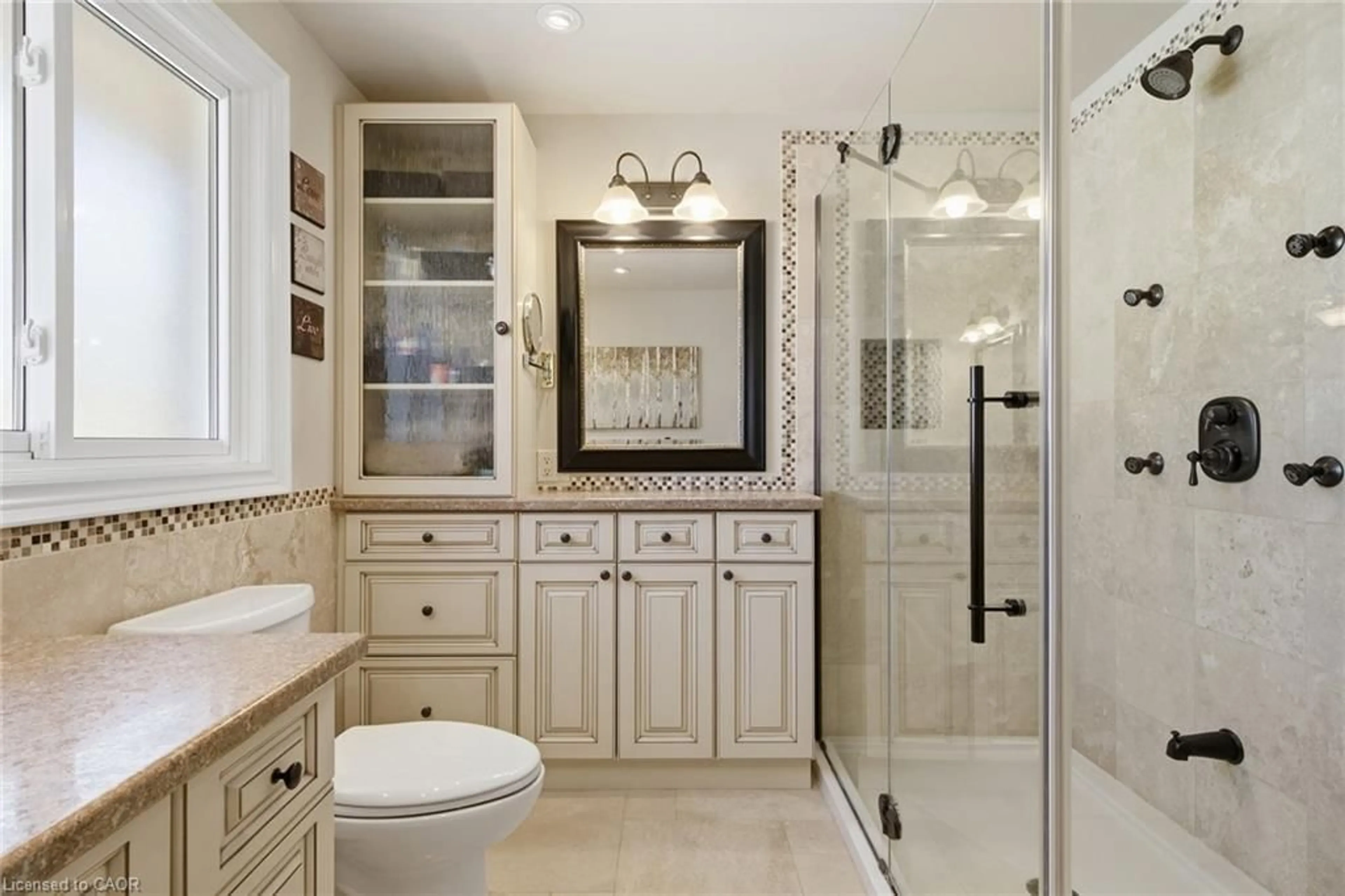 Contemporary bathroom, ceramic/tile floor for 26 Alexander Ave, Cambridge Ontario N1R 5K6