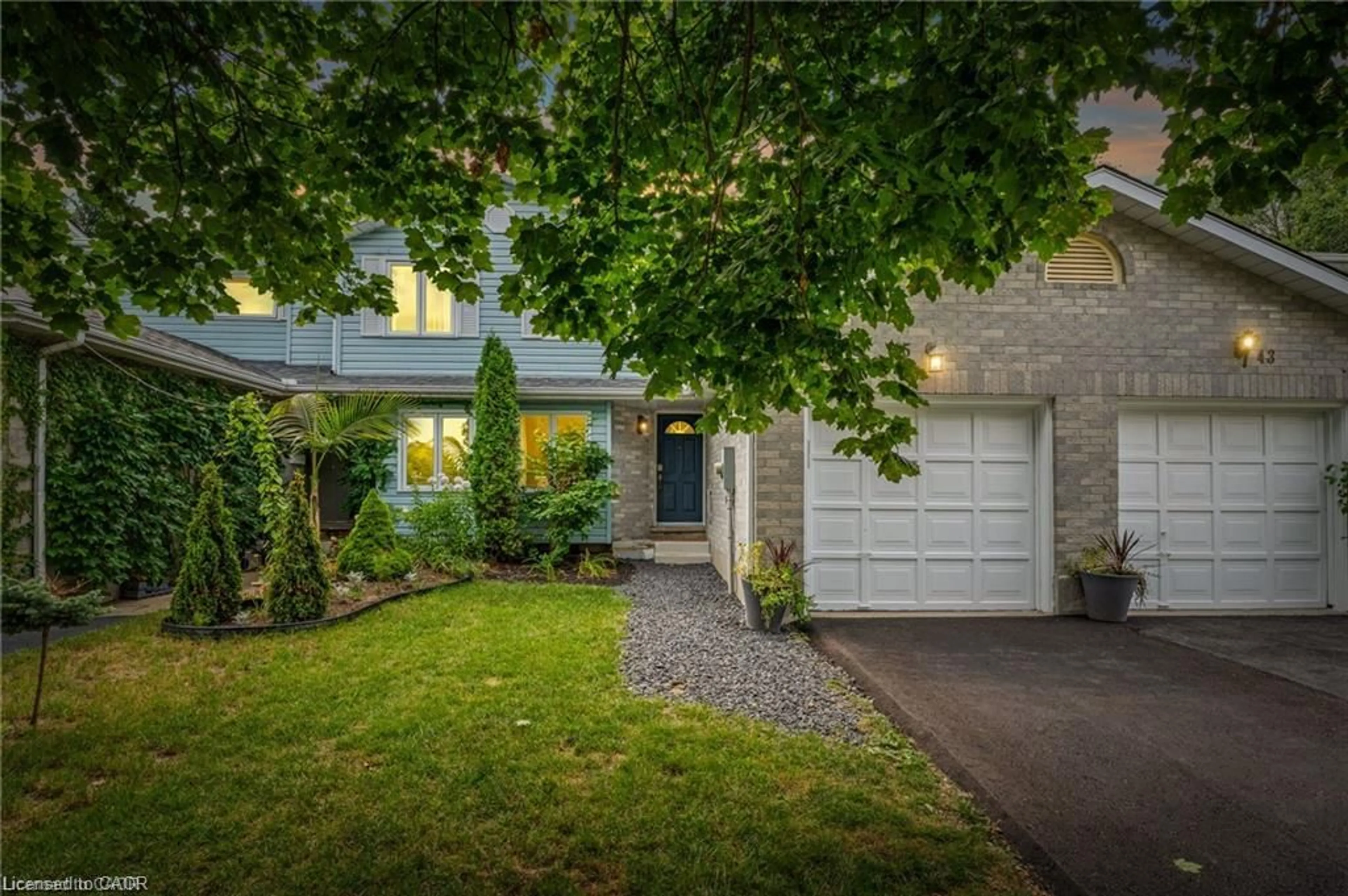 Home with brick exterior material, street for 45 Freeman Cres, Simcoe Ontario N3Y 5K1