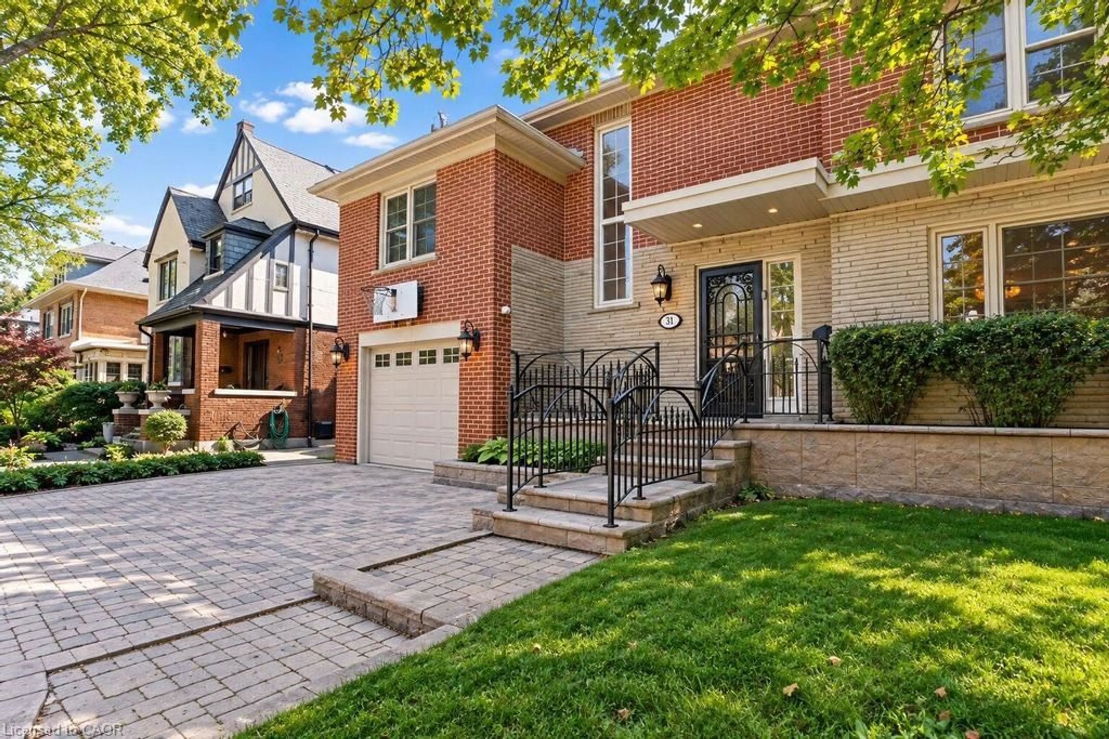 Home with brick exterior material, street for 31 Fairleigh Cres, Hamilton Ontario L8M 2L1