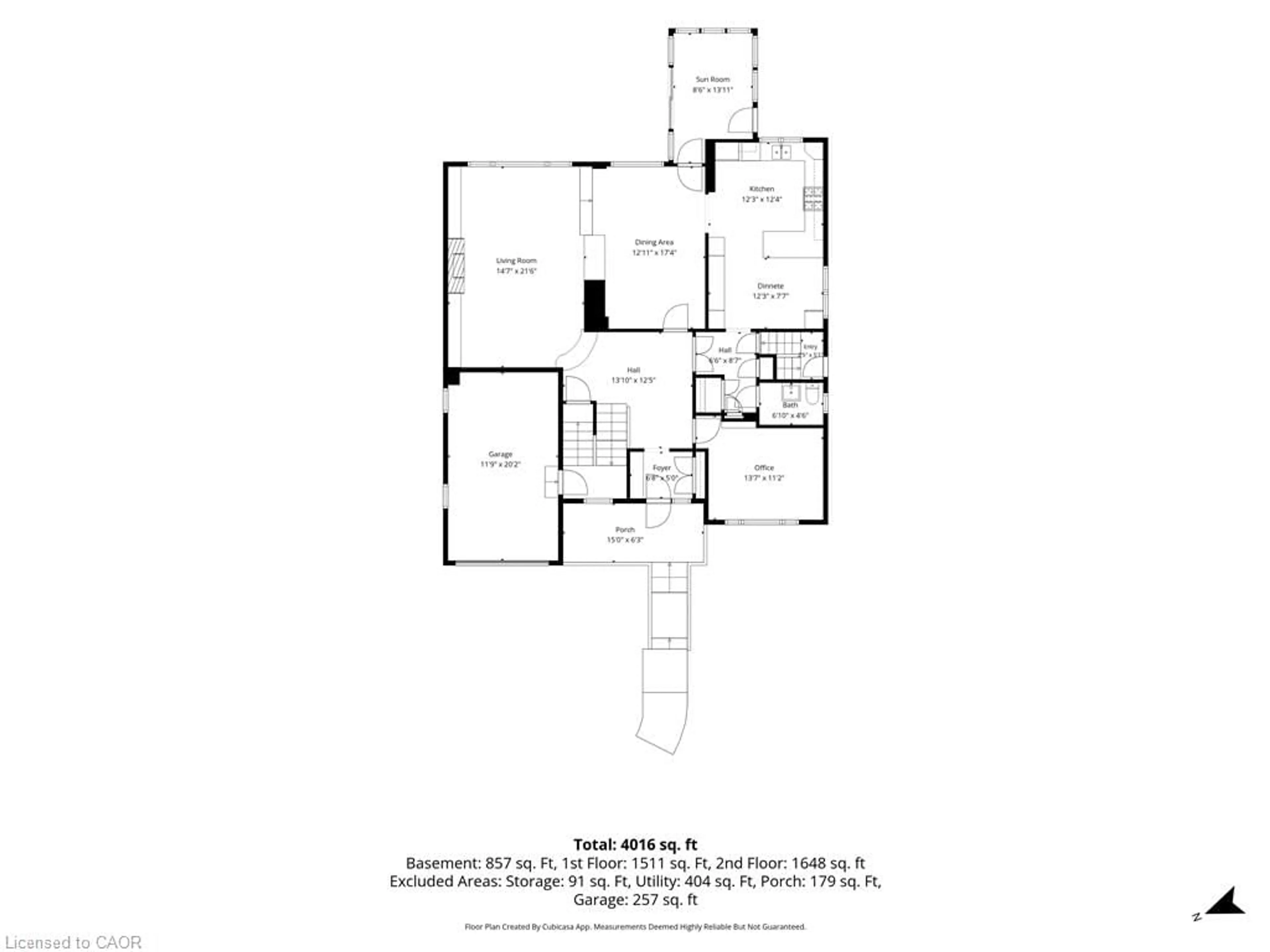 Floor plan for 31 Fairleigh Cres, Hamilton Ontario L8M 2L1