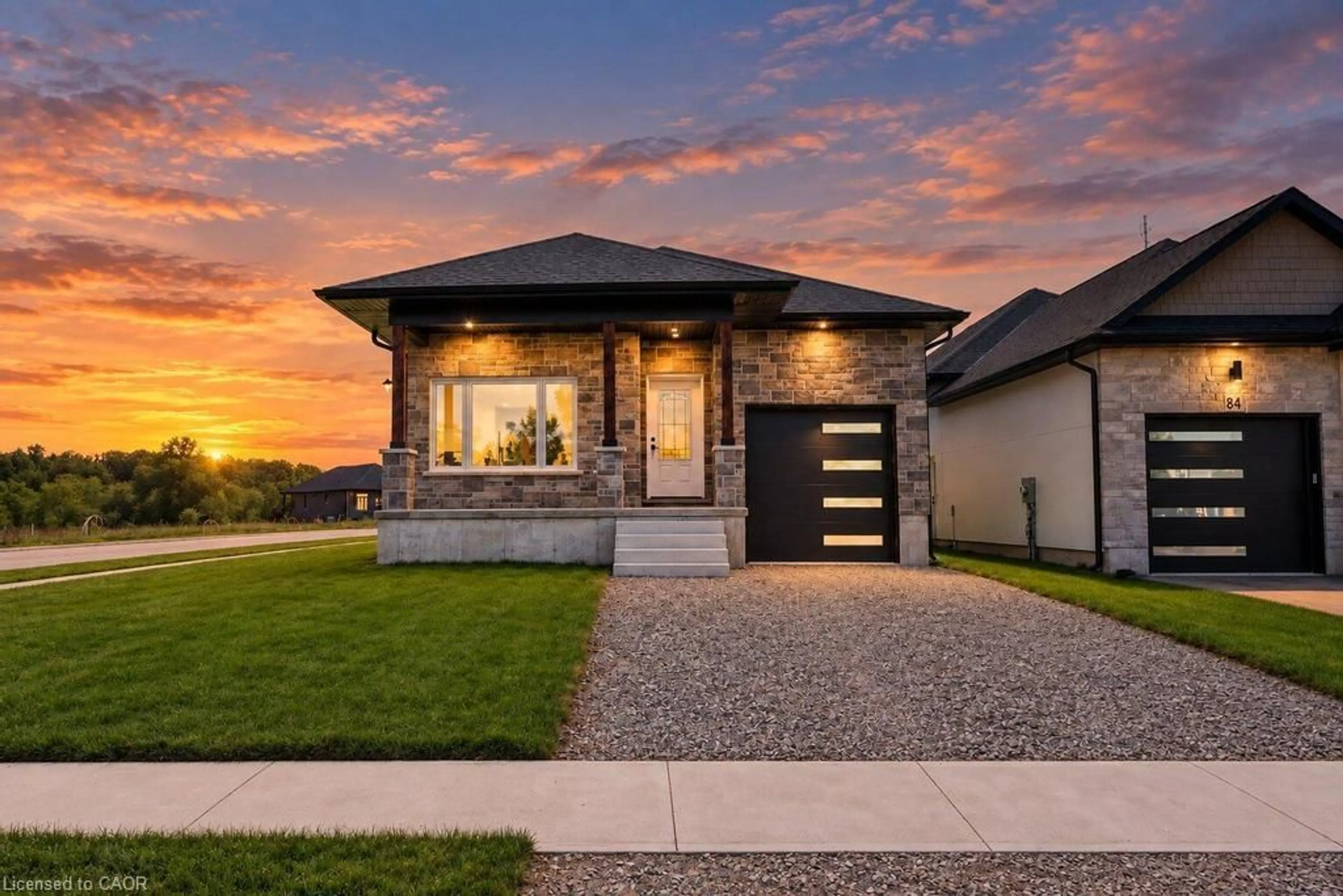 Home with brick exterior material, street for 86 Pike Creek Dr, Cayuga Ontario N0E 1E0
