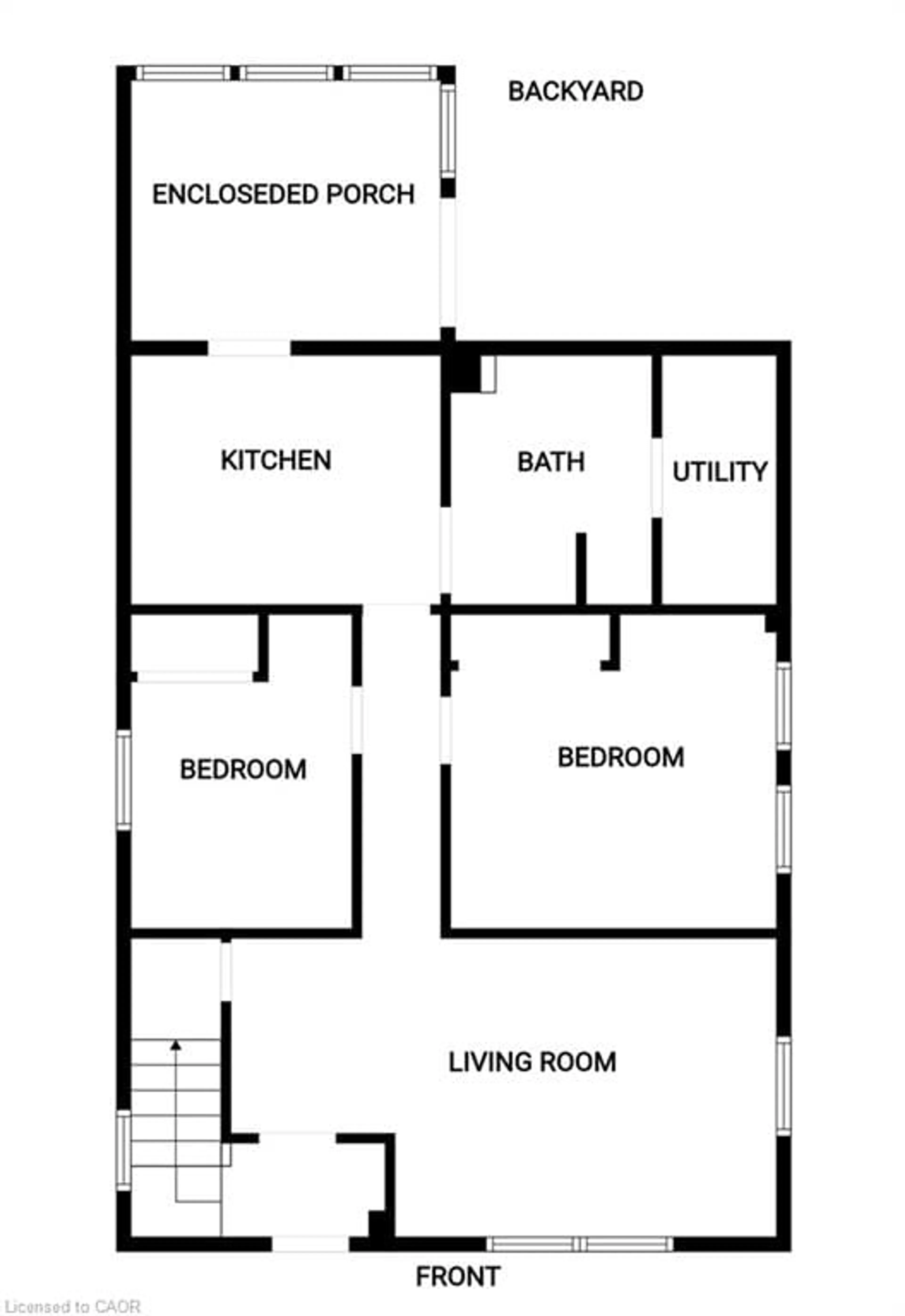 Floor plan for 58 Wellington St, Port Colborne Ontario L3K 2J7