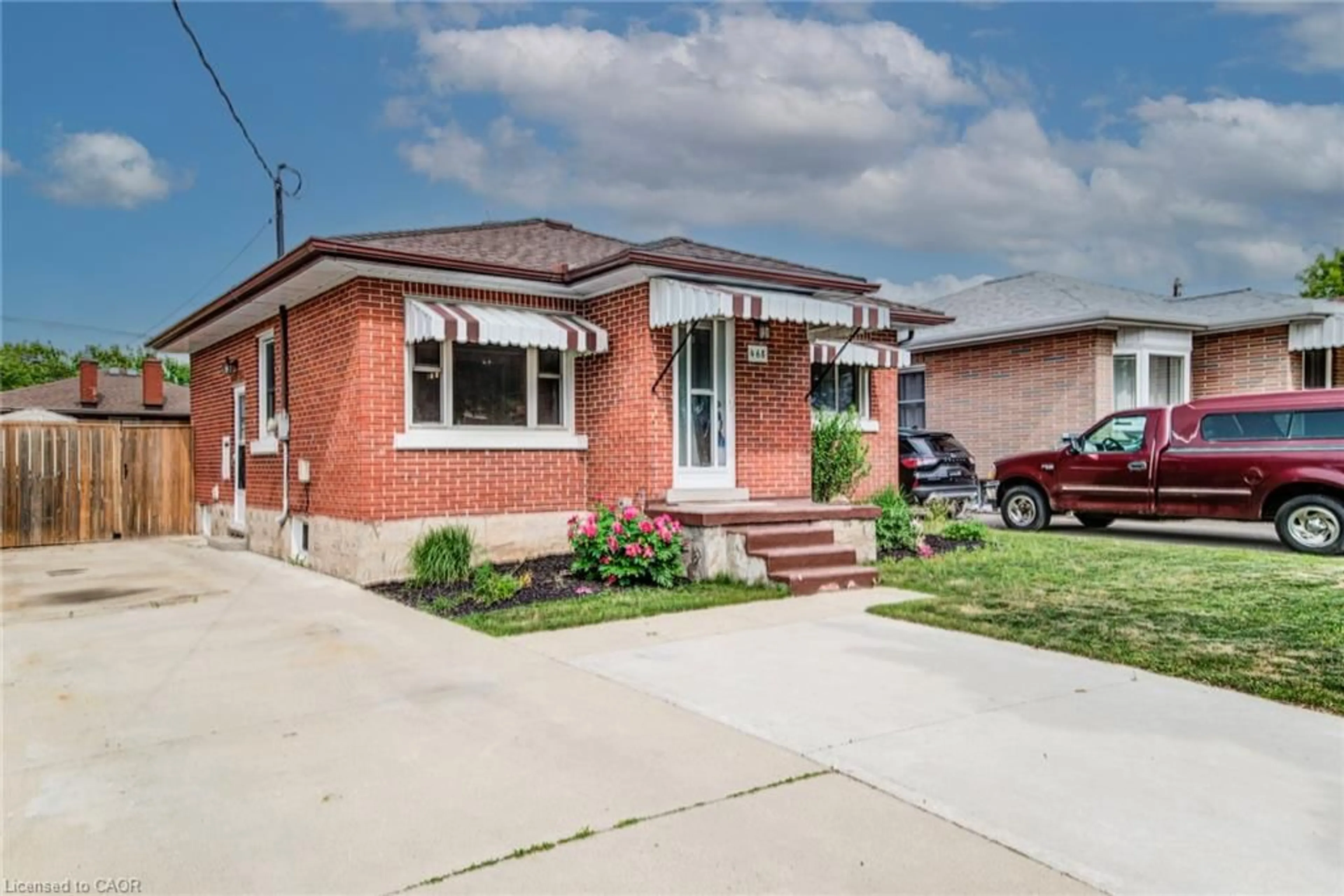 Home with brick exterior material, street for 468 Highland Rd, Kitchener Ontario N2M 3W7