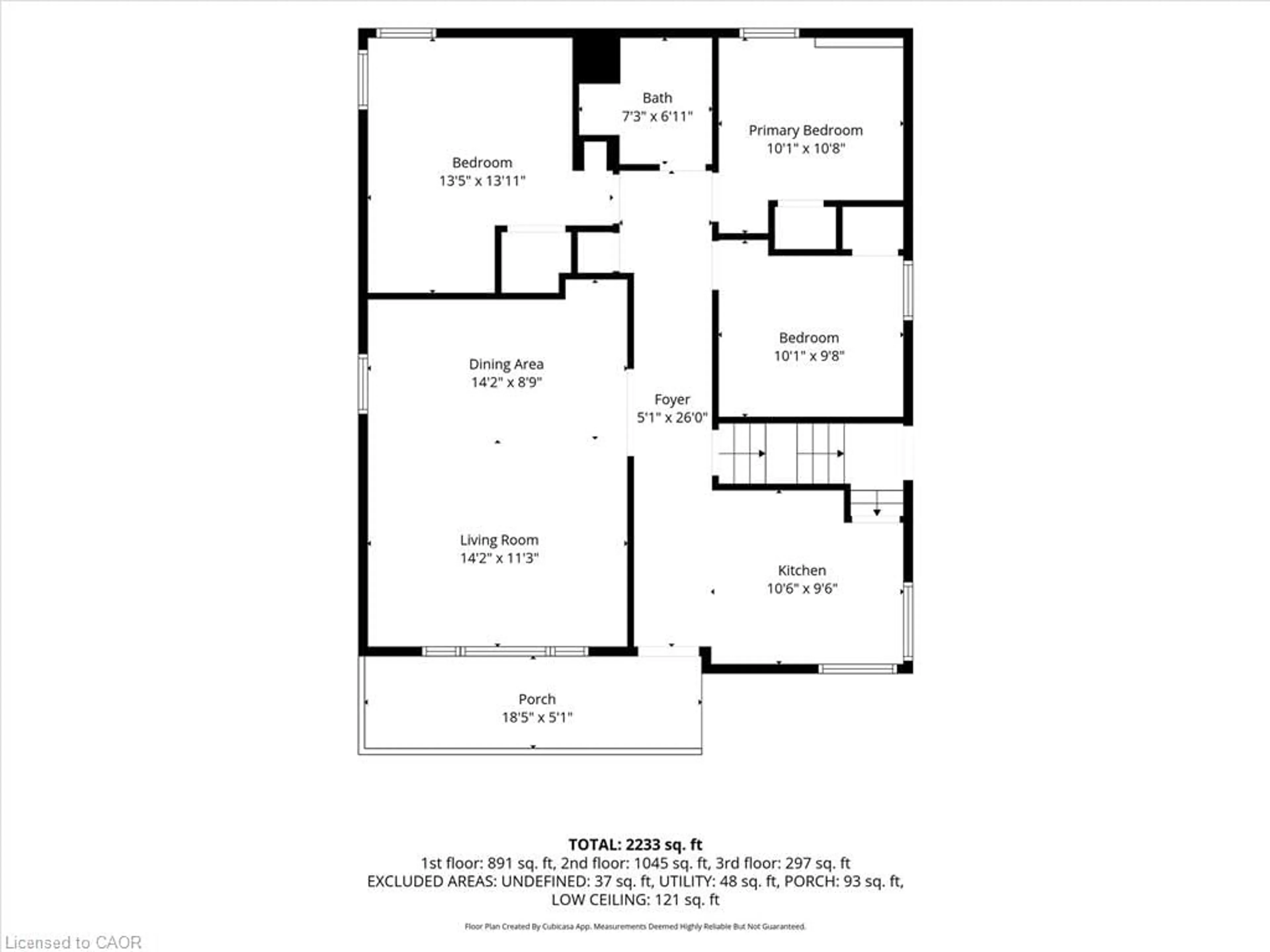 Floor plan for 408 Breithaupt St, Kitchener Ontario N2H 5H9