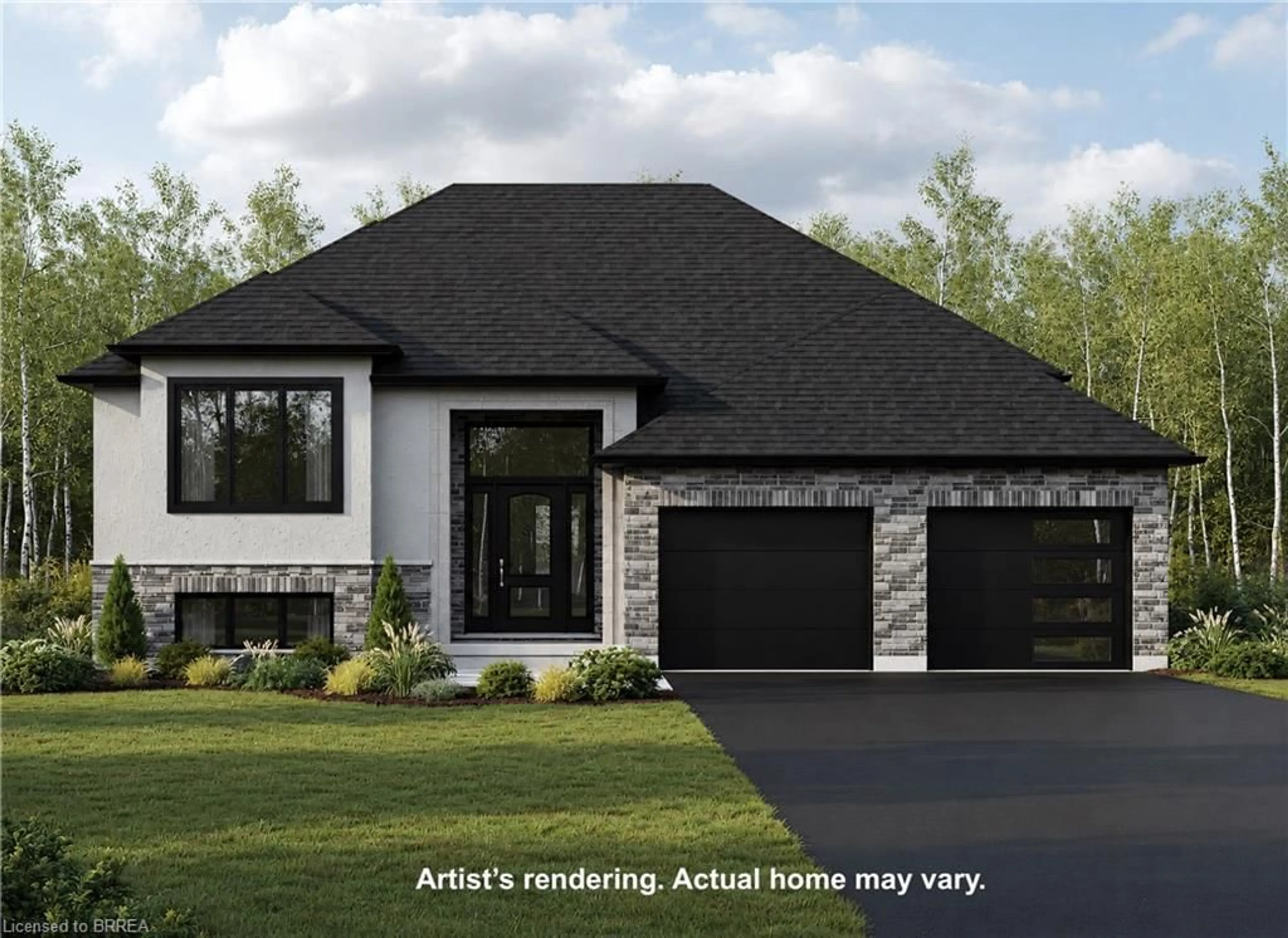 Home with brick exterior material, street for LOT 5 Donegal Dr, Brantford Ontario N3T 6K8