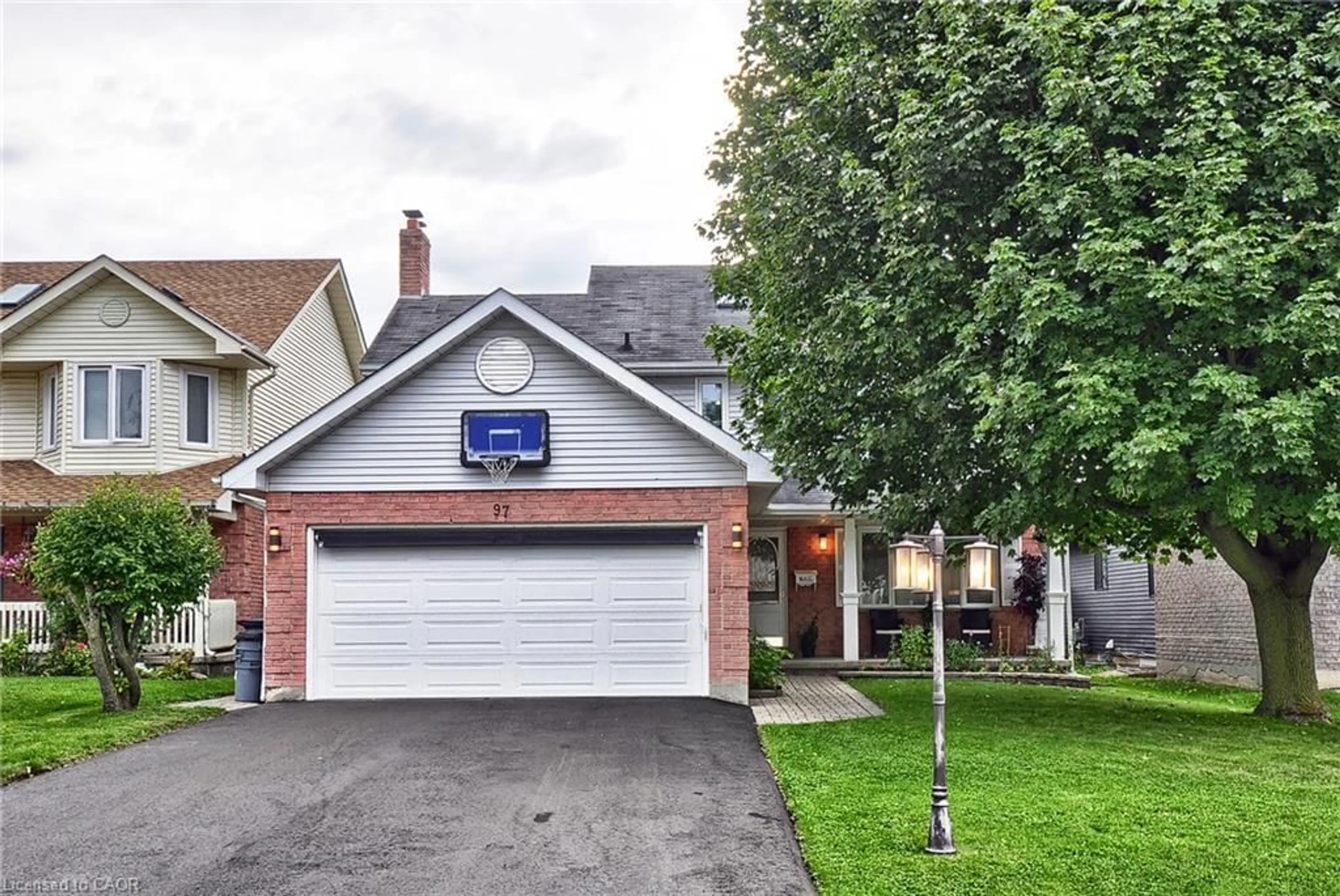 Home with brick exterior material, street for 97 Sacha Rd, Cambridge Ontario N3C 4A2
