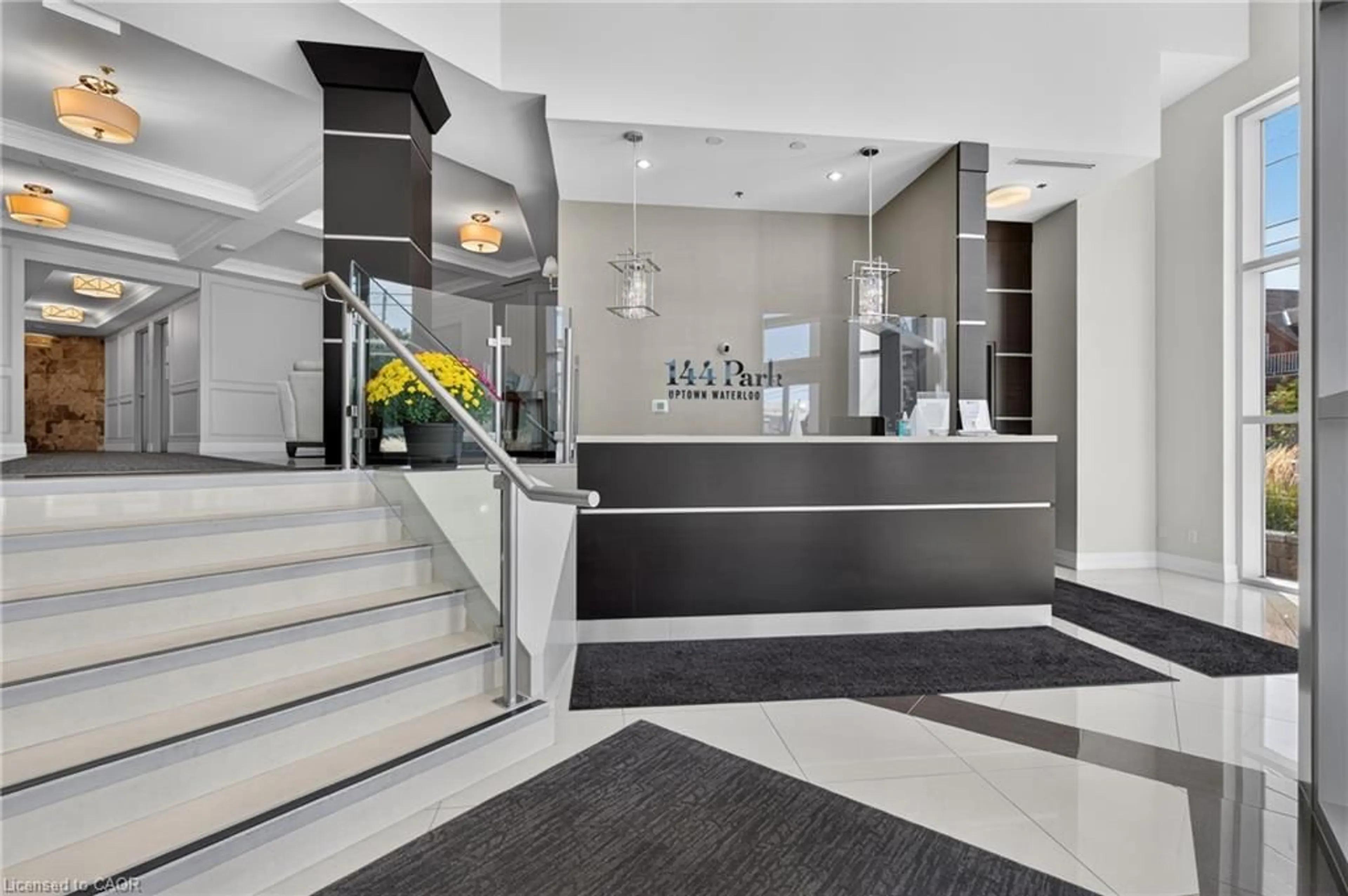 Lobby for 144 Park St #1807, Waterloo Ontario N2L 0B6