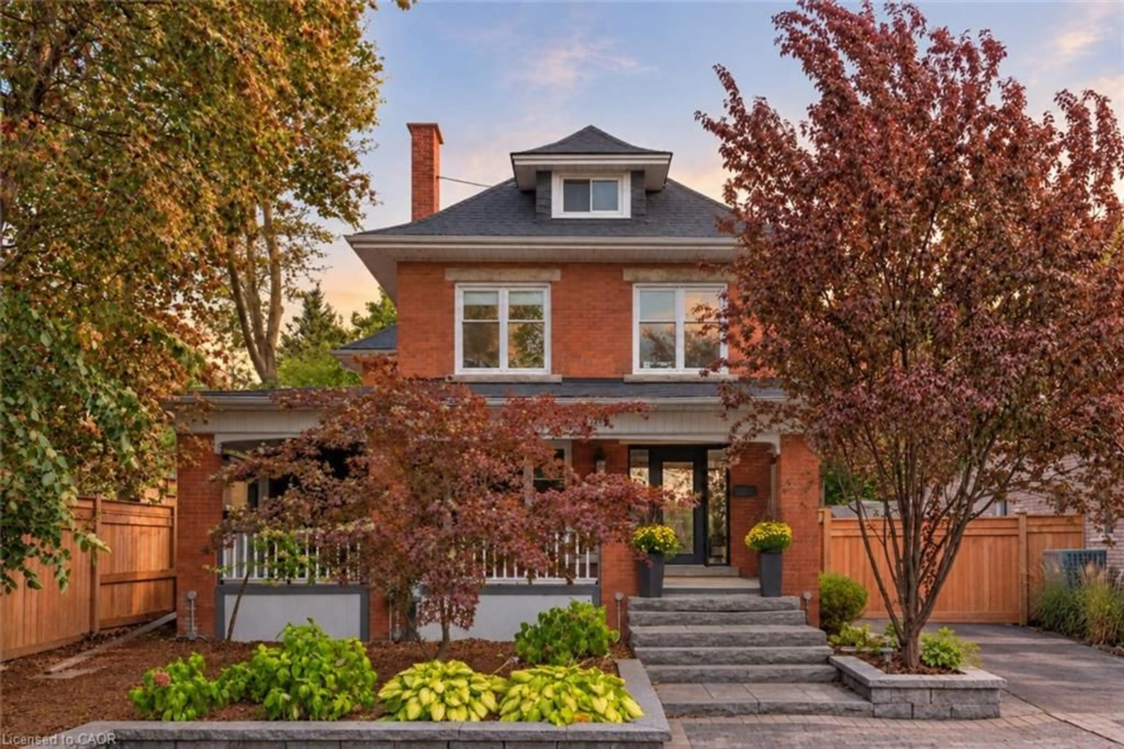 Home with brick exterior material, street for 283 Plains Rd, Burlington Ontario L7T 1G1