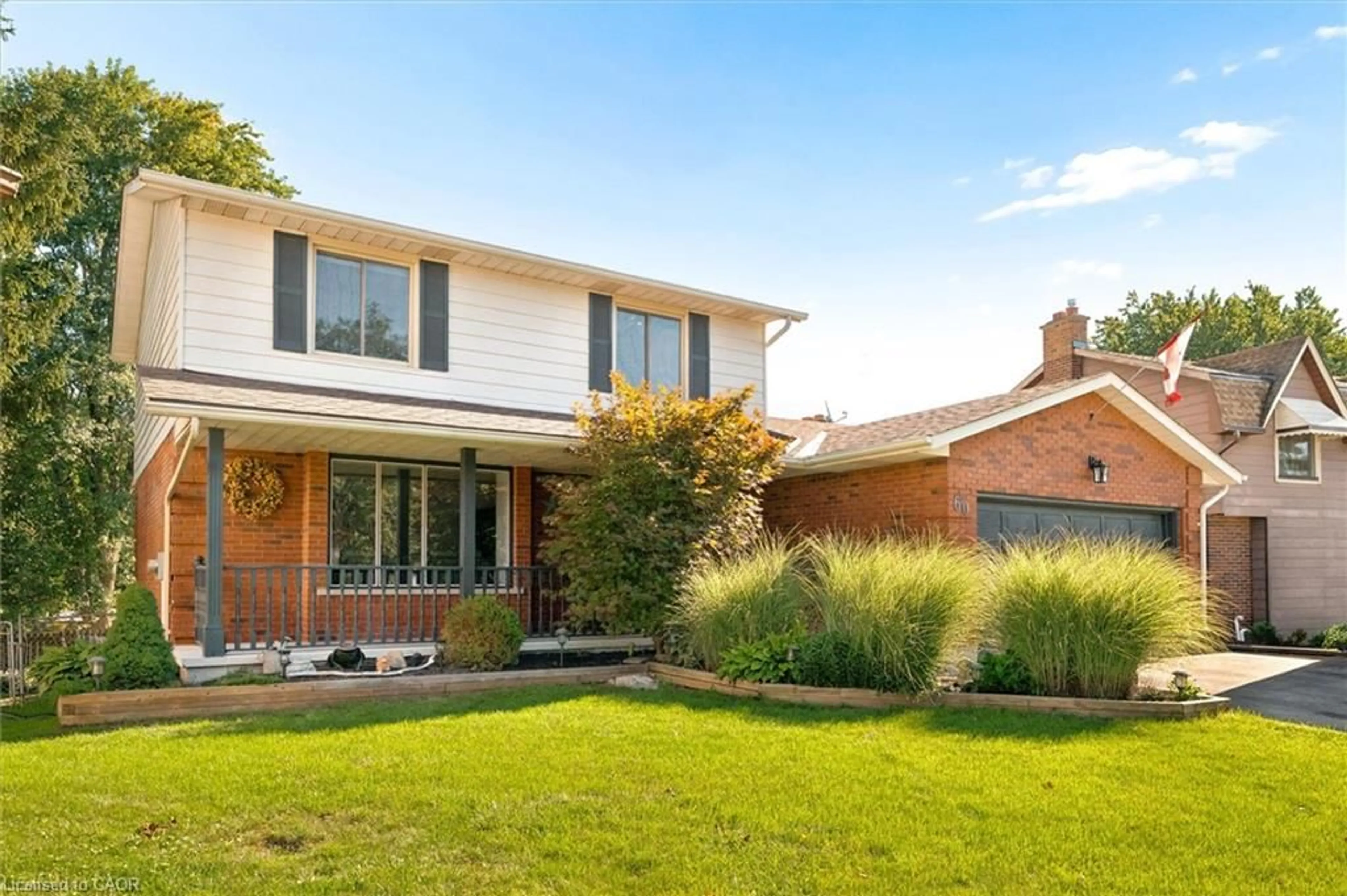 Home with brick exterior material, street for 60 Cherrytree Crt, Kitchener Ontario N2N 1L9