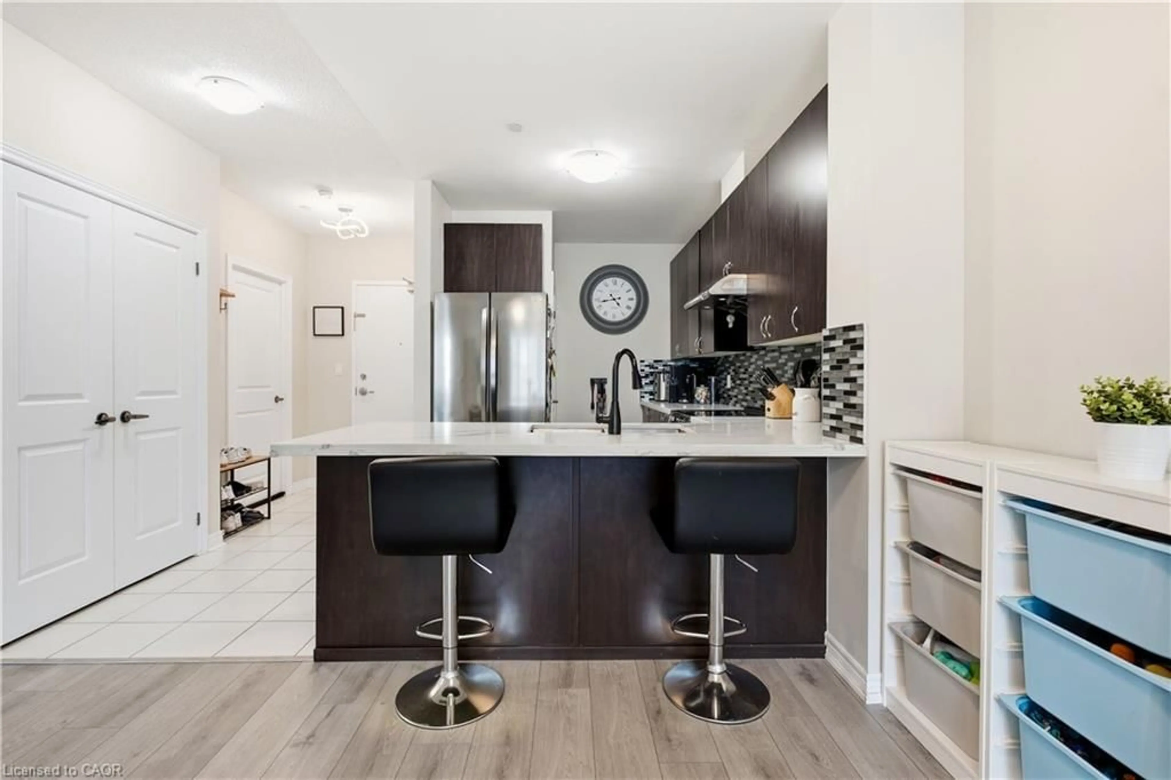 Open concept kitchen, unknown for 7400 Markham Rd #203, Markham Ontario L3S 0C5