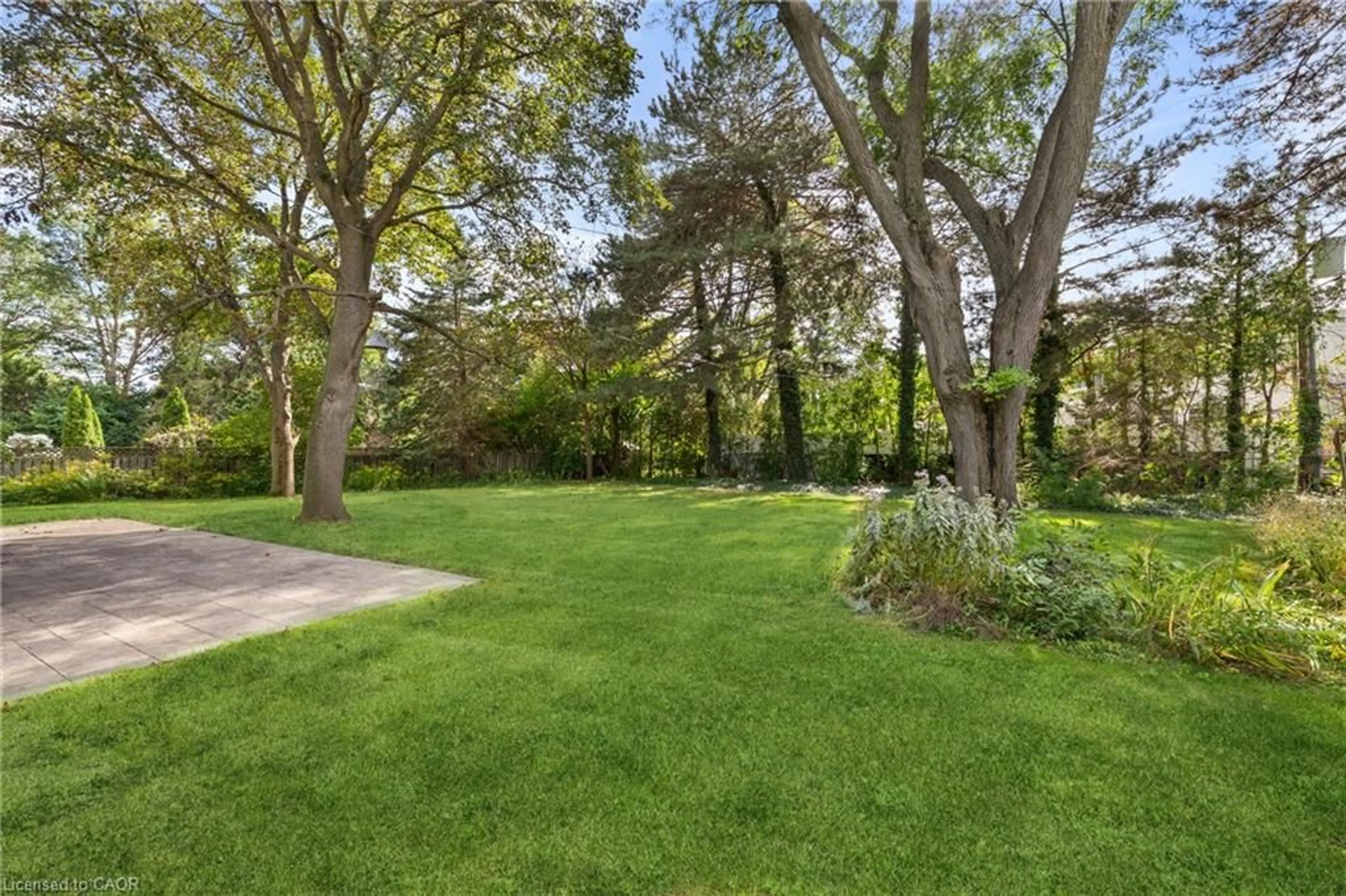 Patio, forest/trees view for 24 Valloncliffe Rd, Thornhill Ontario L3T 2W8