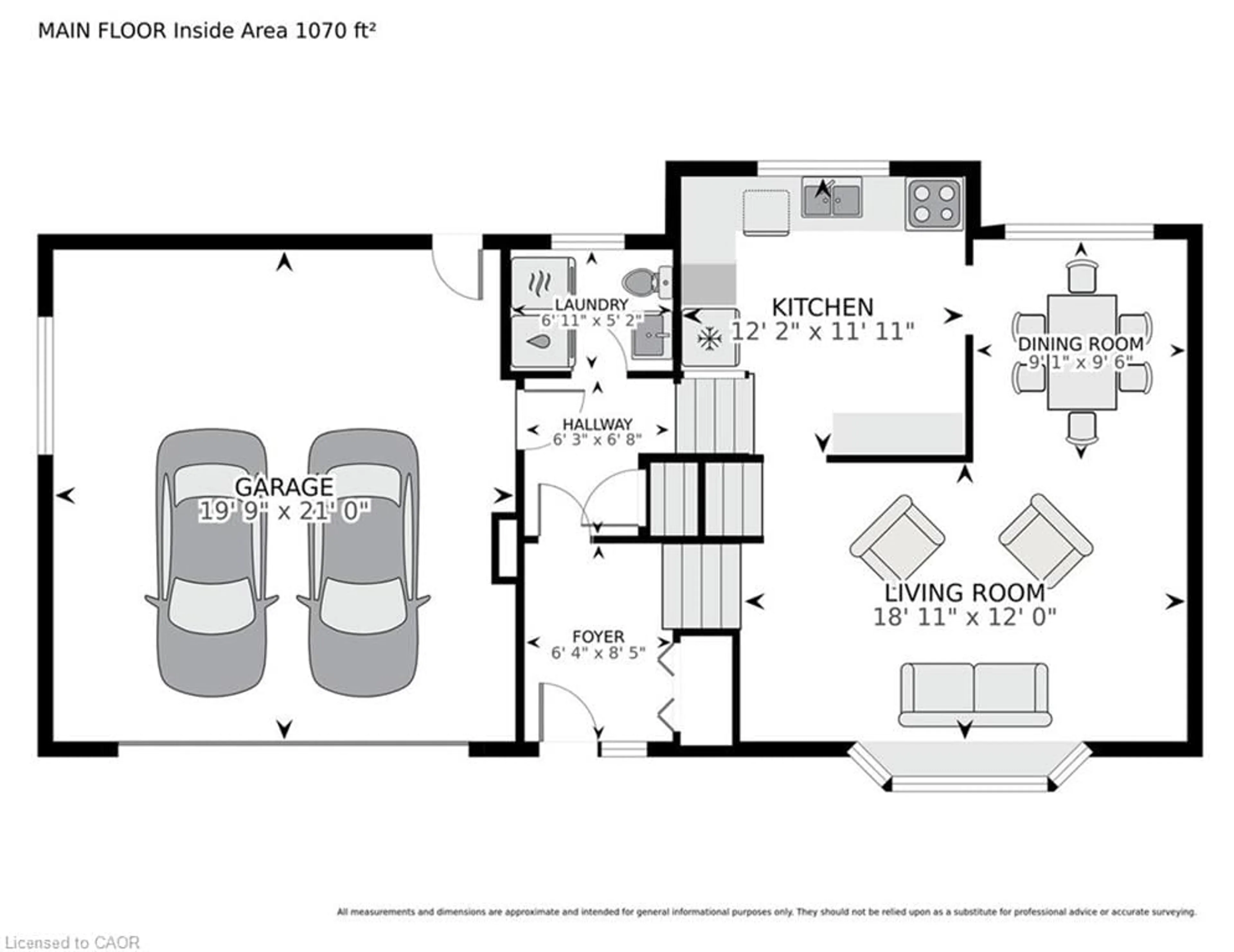 Floor plan for 68 Halliwell Dr, Kitchener Ontario N2B 2M3