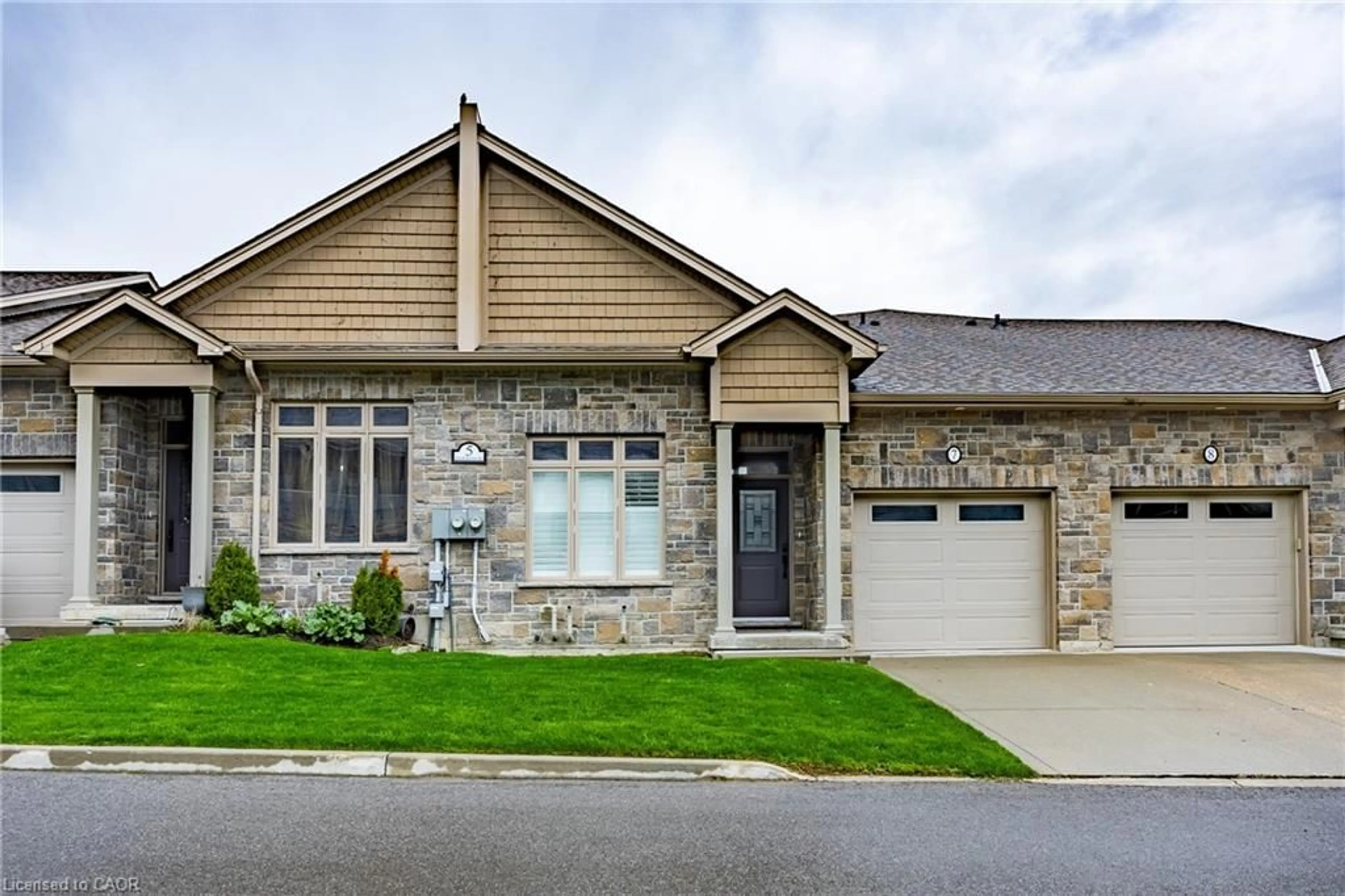 Home with brick exterior material, street for 5 Old Hamilton Rd #7, Port Dover Ontario N0A 1N7