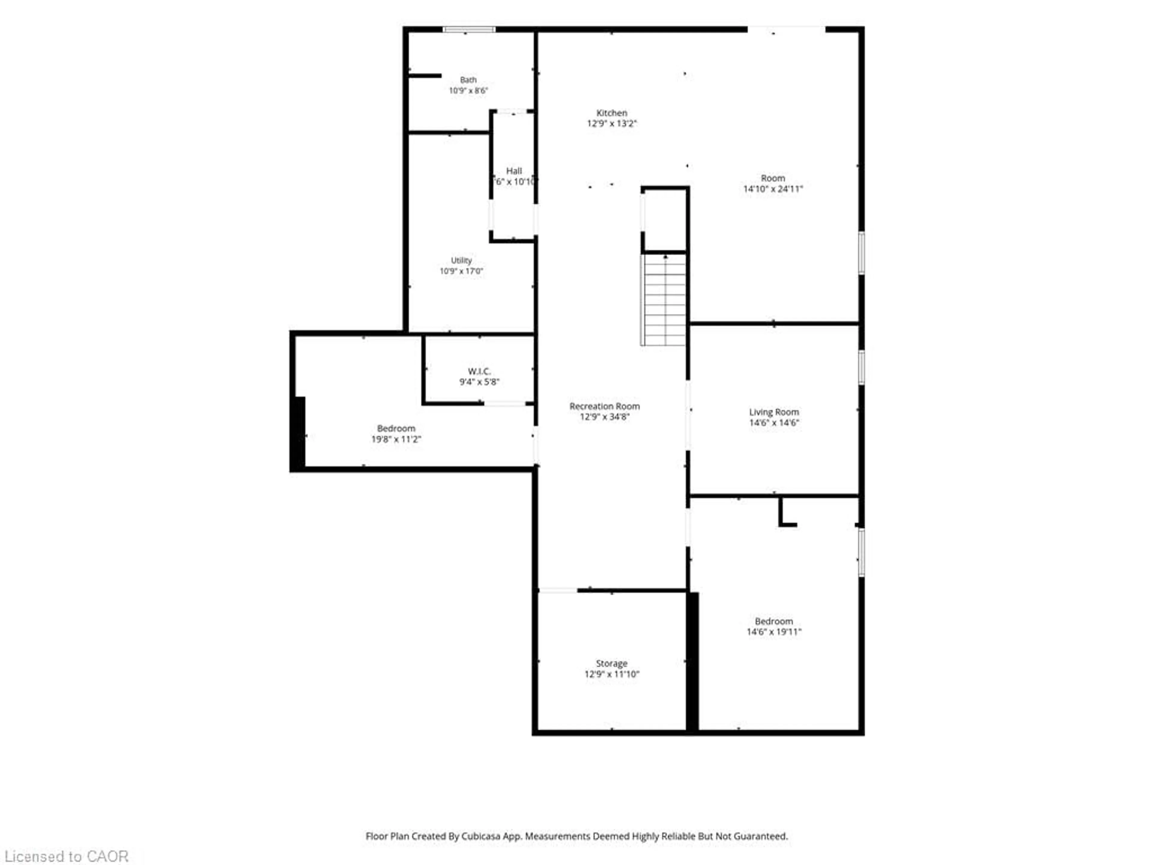 Floor plan for 7105 York Dr, Niagara Falls Ontario L2E 7A1