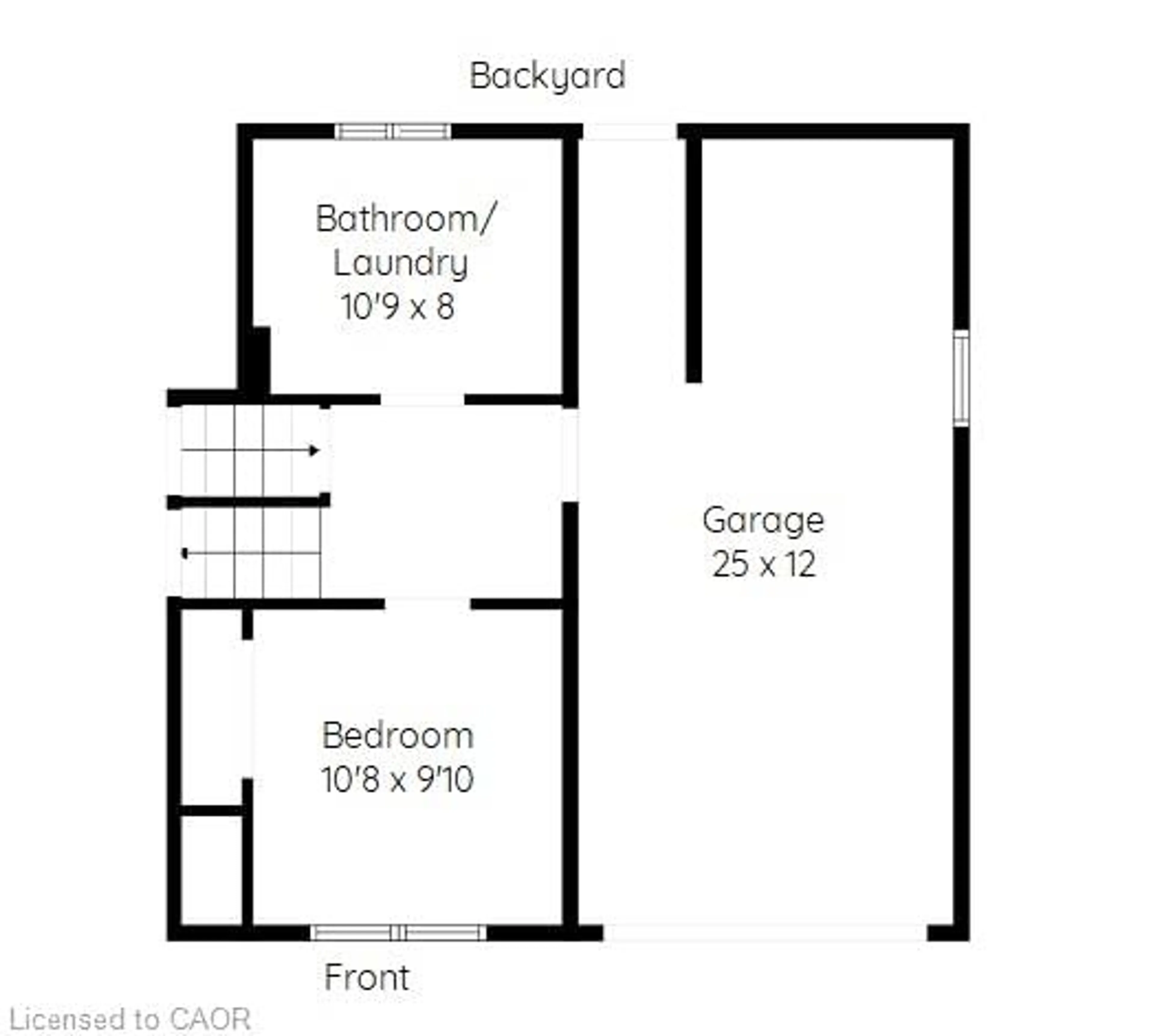 Floor plan for 8491 Dickenson Rd, Hamilton Ontario L0R 1W0