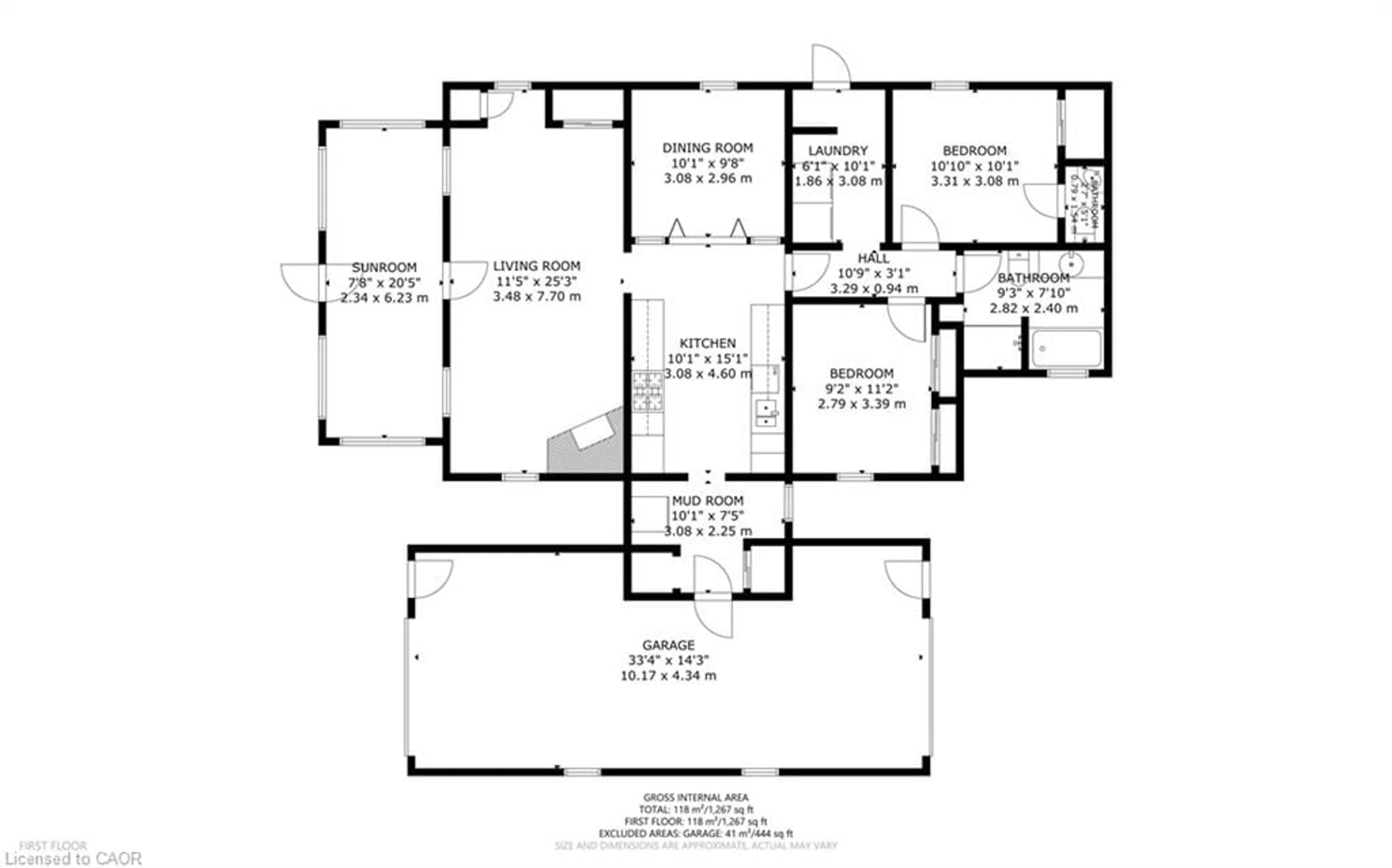 Floor plan for 140 Townline St, St. Williams Ontario N0E 1P0