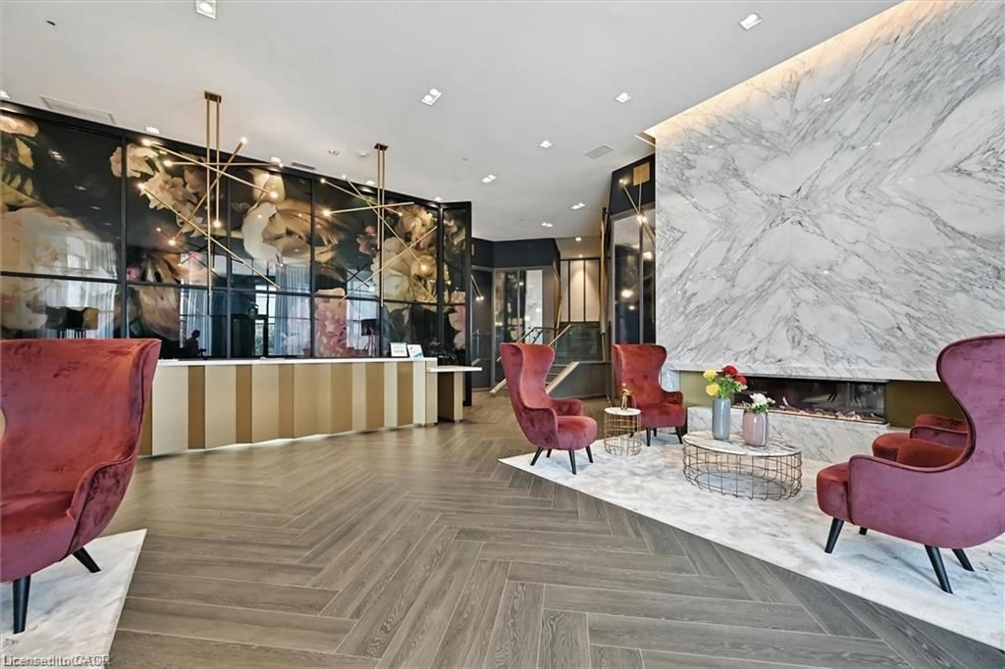 Lobby for 405 Dundas St #316, Oakville Ontario L6M 4P9