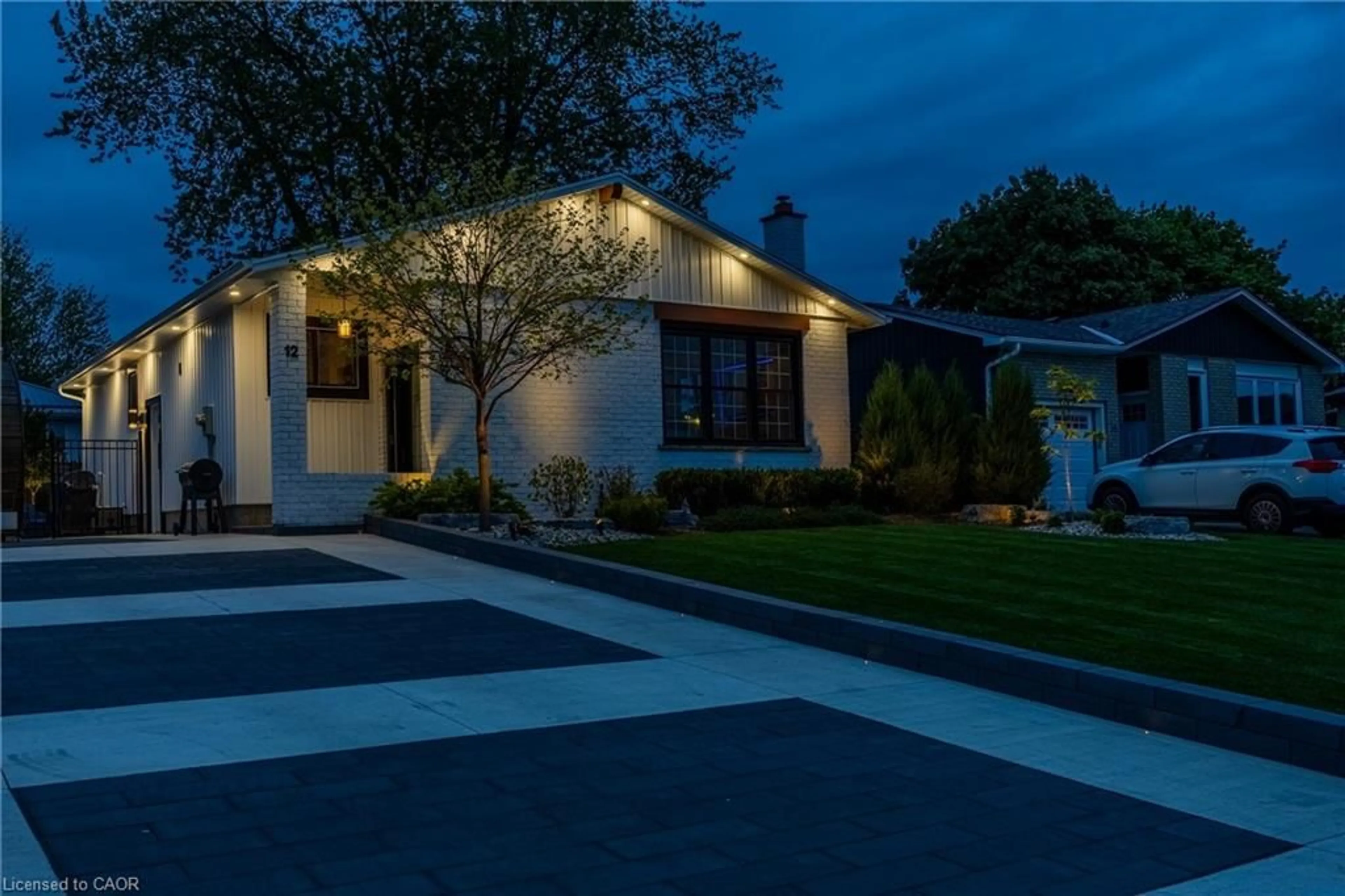 Home with brick exterior material, street for 12 Westdale Ave, Port Dover Ontario N0A 1N4