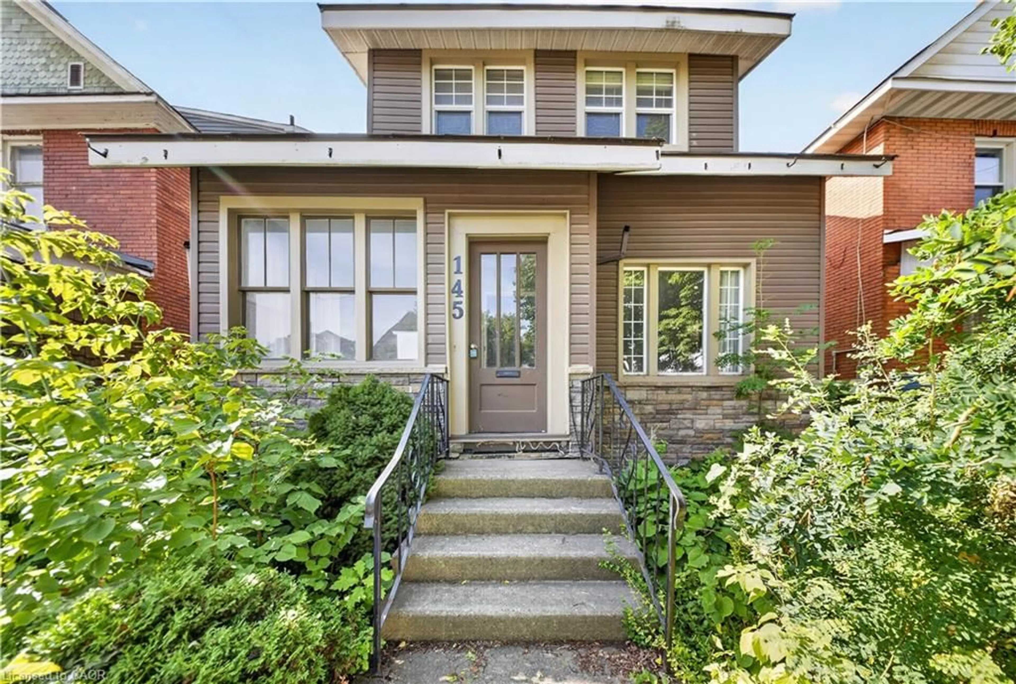Home with brick exterior material, street for 145 Albert St, Sault Ste. Marie Ontario P6A 1B5