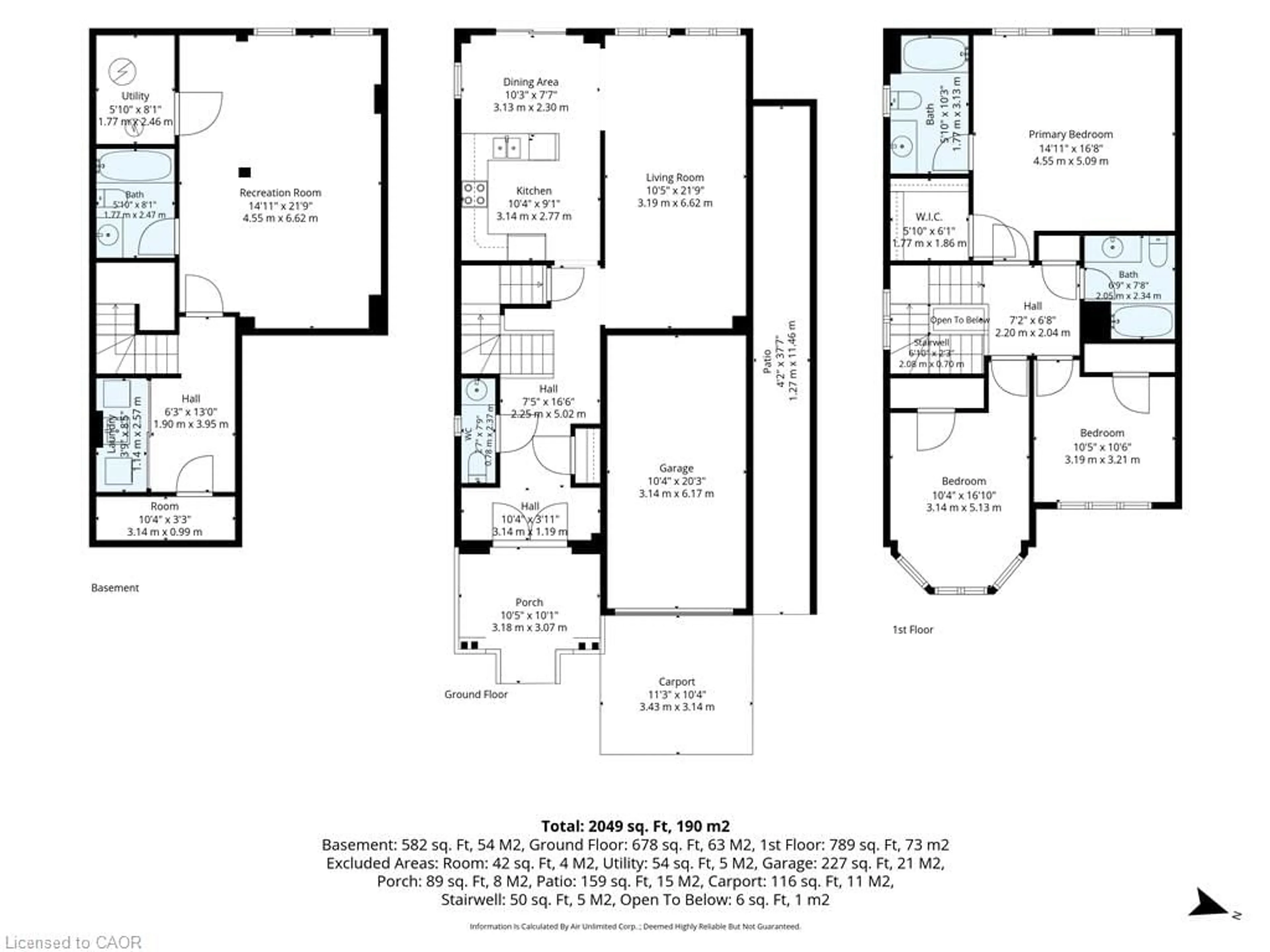 Floor plan for 664 Fleetwood Dr, Oshawa Ontario L1K 1A4