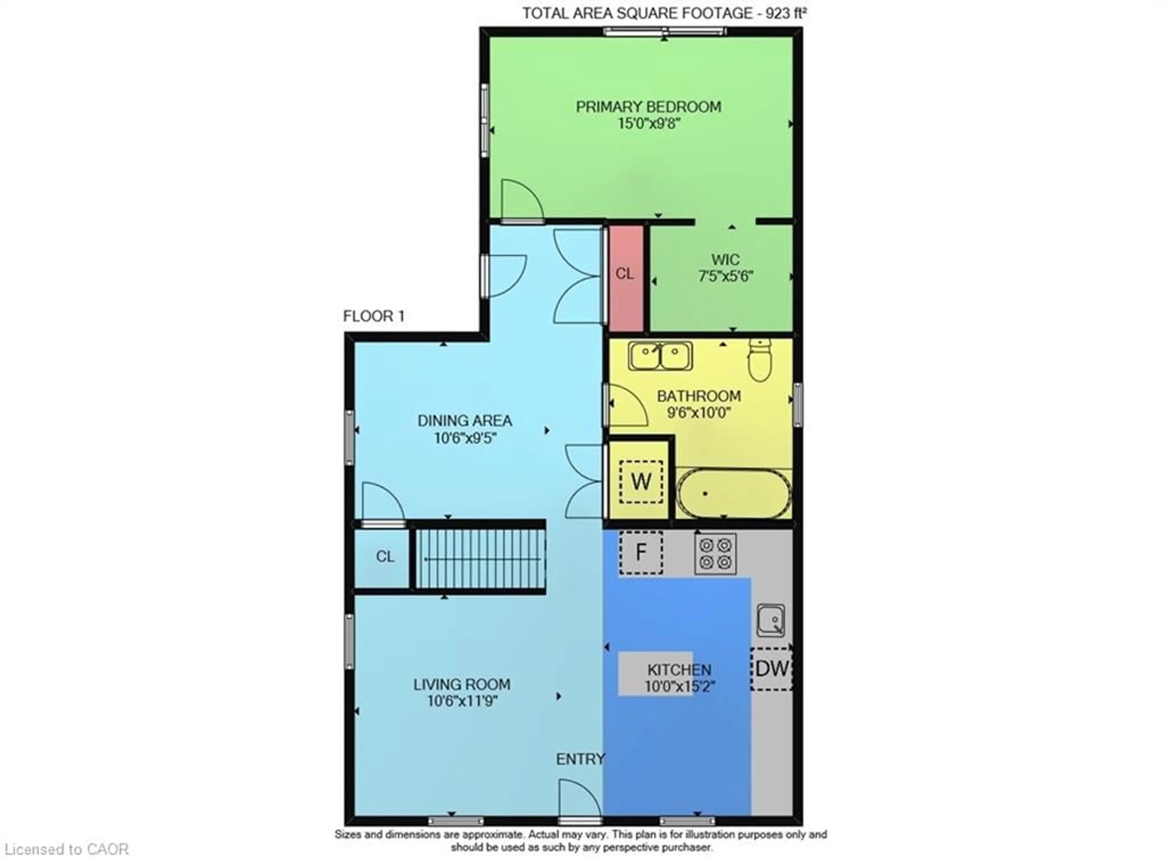 Floor plan for 255 Macnab St, Dundas Ontario L9H 2K4