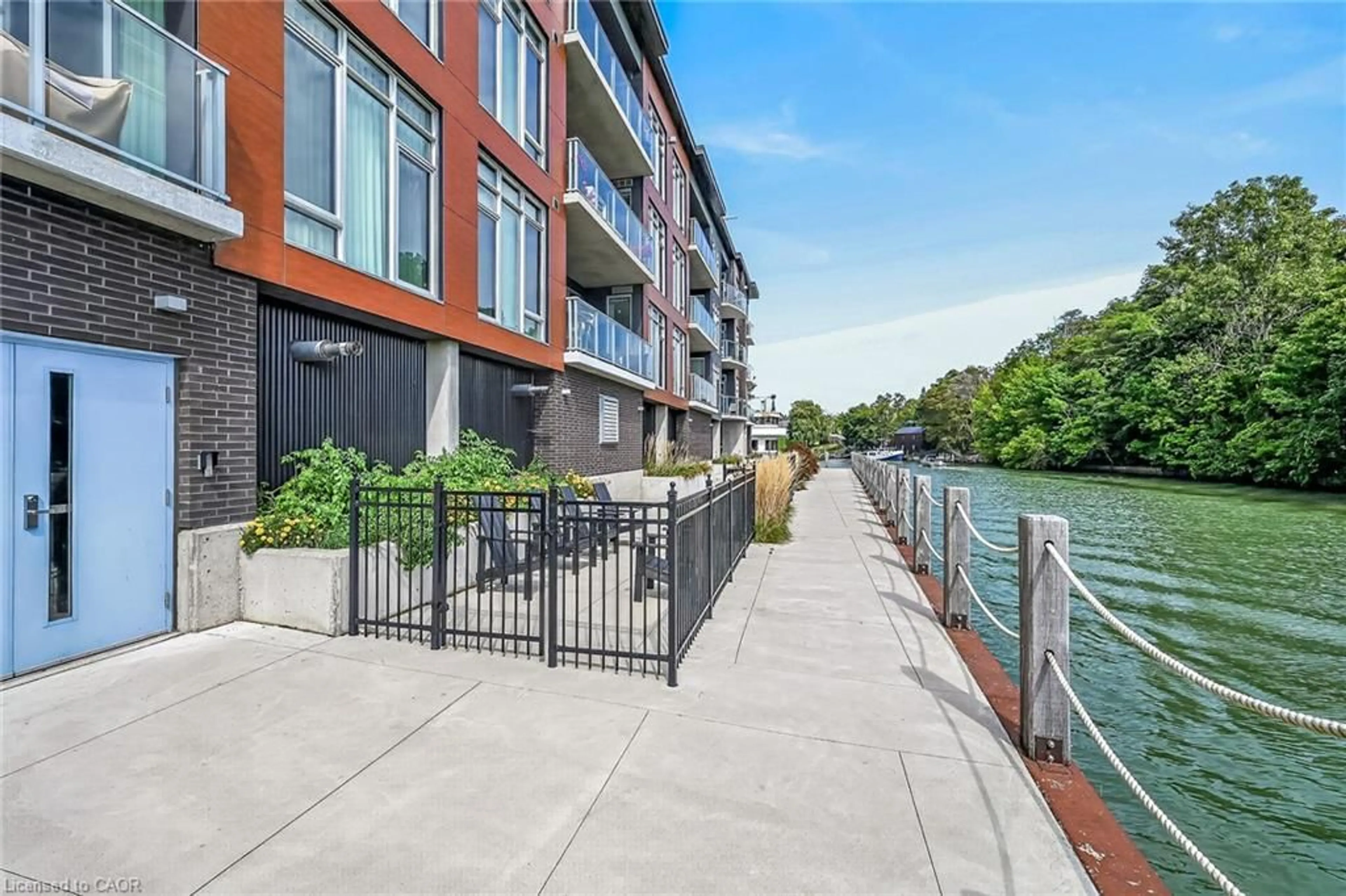 Patio, water/lake/river/ocean view for 38 Harbour St #304, Port Dover Ontario N0A 1N0