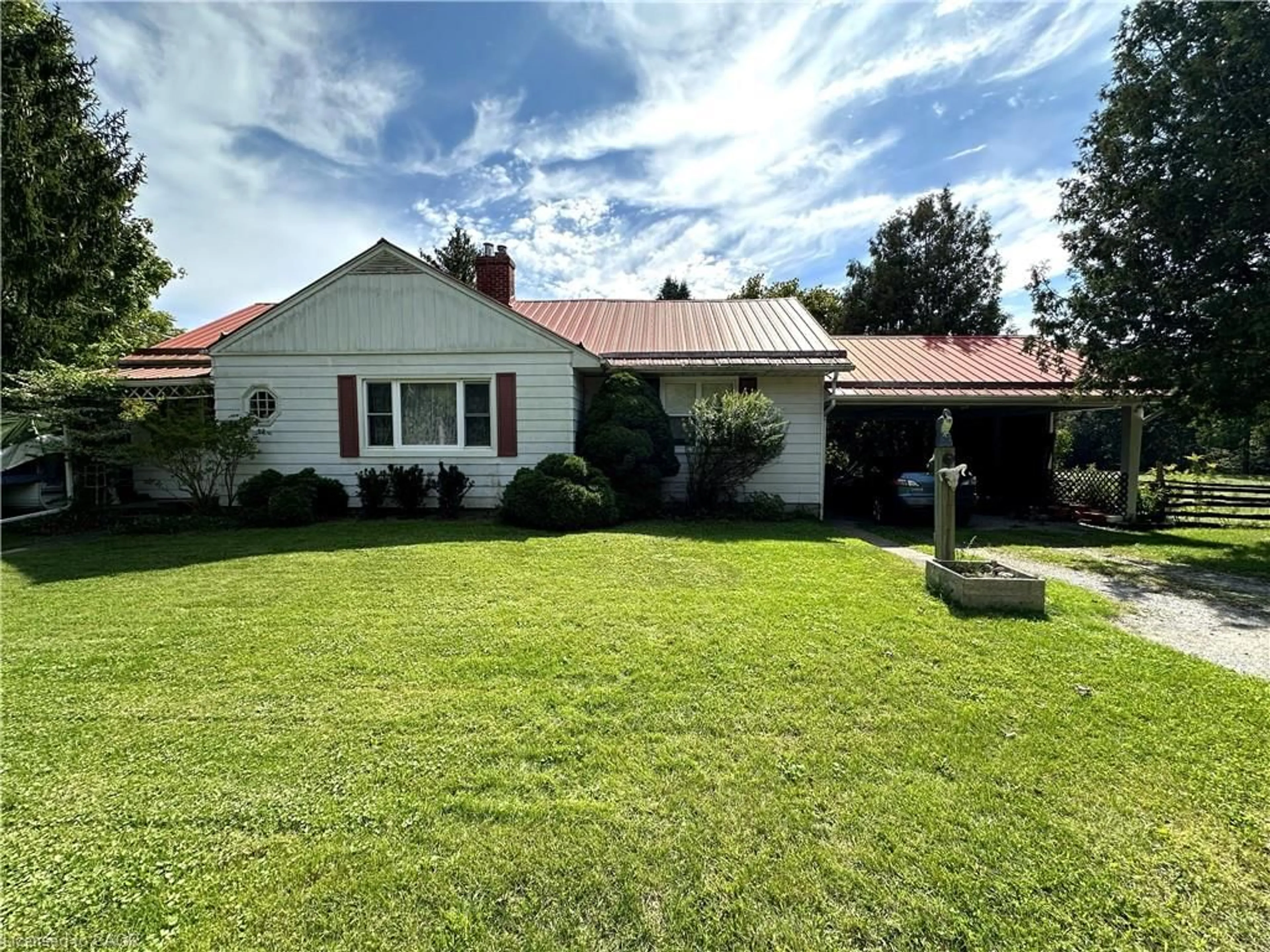 A pic from outside/outdoor area/front of a property/back of a property/a pic from drone, street for 126 Decou Rd, Simcoe Ontario N3Y 4K2