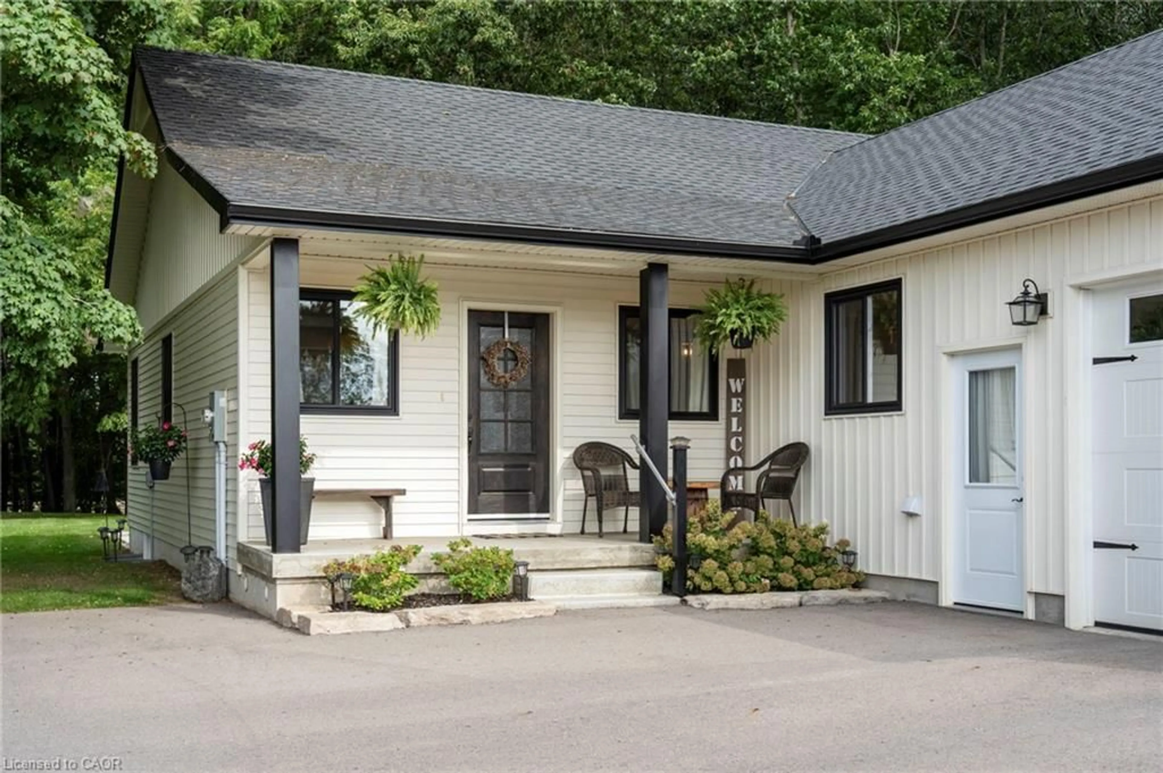 Home with vinyl exterior material, street for 22 Milne St, Walsingham Ontario N0E 1X0