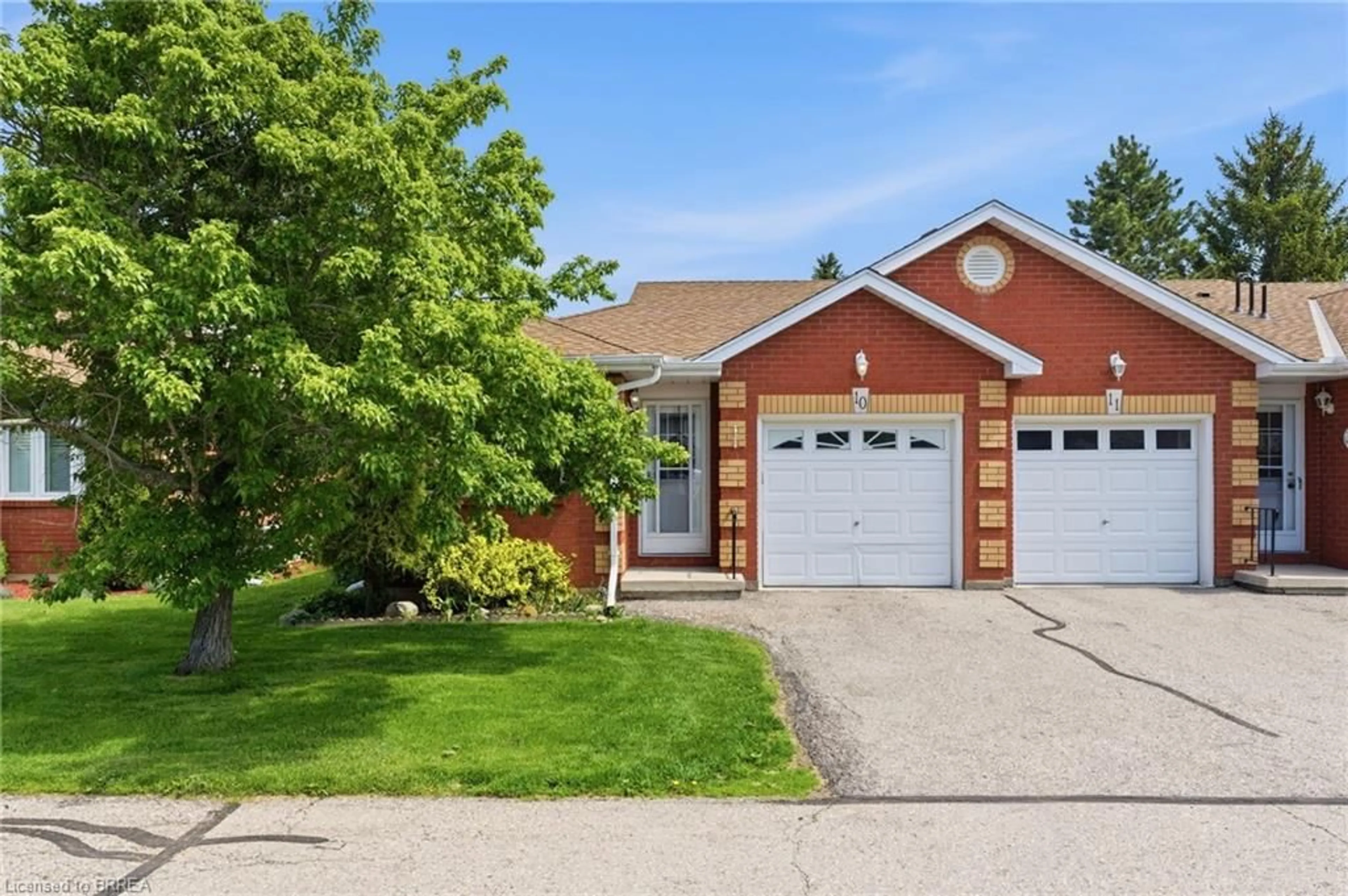 Home with brick exterior material, street for 1 Buchanan Cres #10, Brantford Ontario N3P 2B2