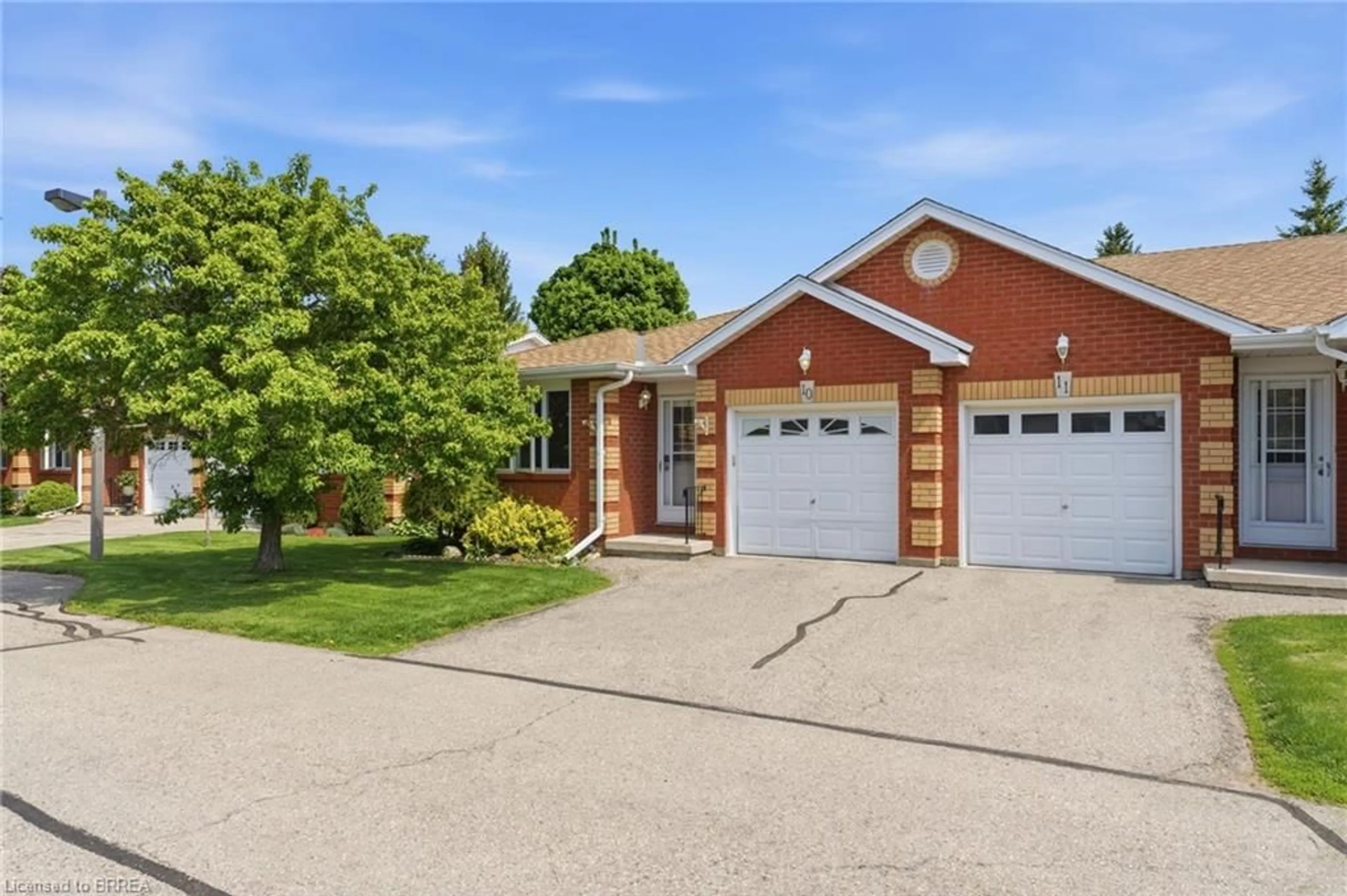 Home with brick exterior material, street for 1 Buchanan Cres #10, Brantford Ontario N3P 2B2
