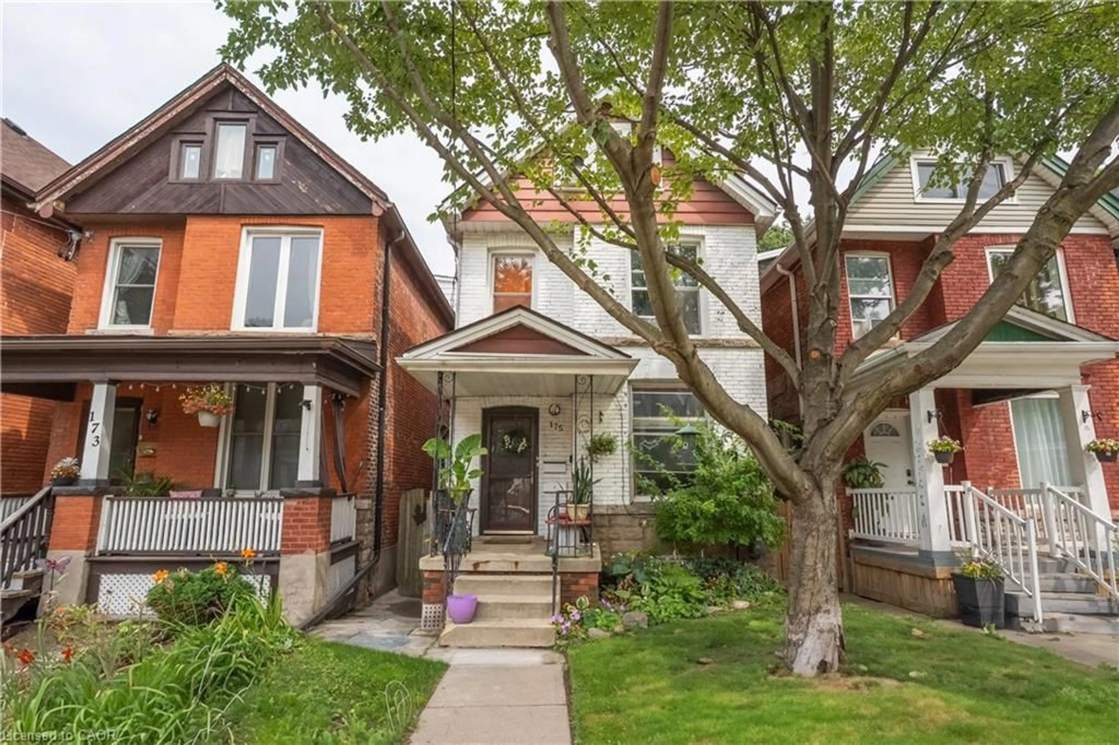 Home with brick exterior material, street for 175 Burris St, Hamilton Ontario L8M 2J7
