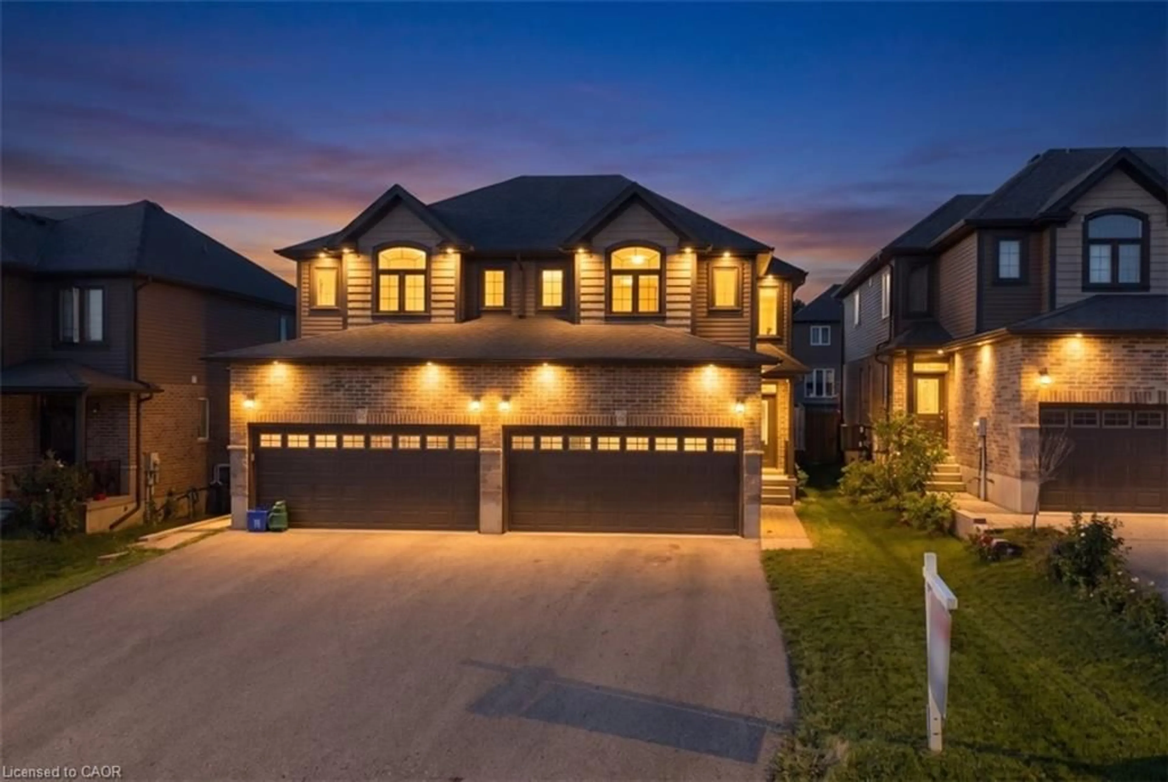 Home with brick exterior material, street for 109 Links Cres, Woodstock Ontario N4T 0K7