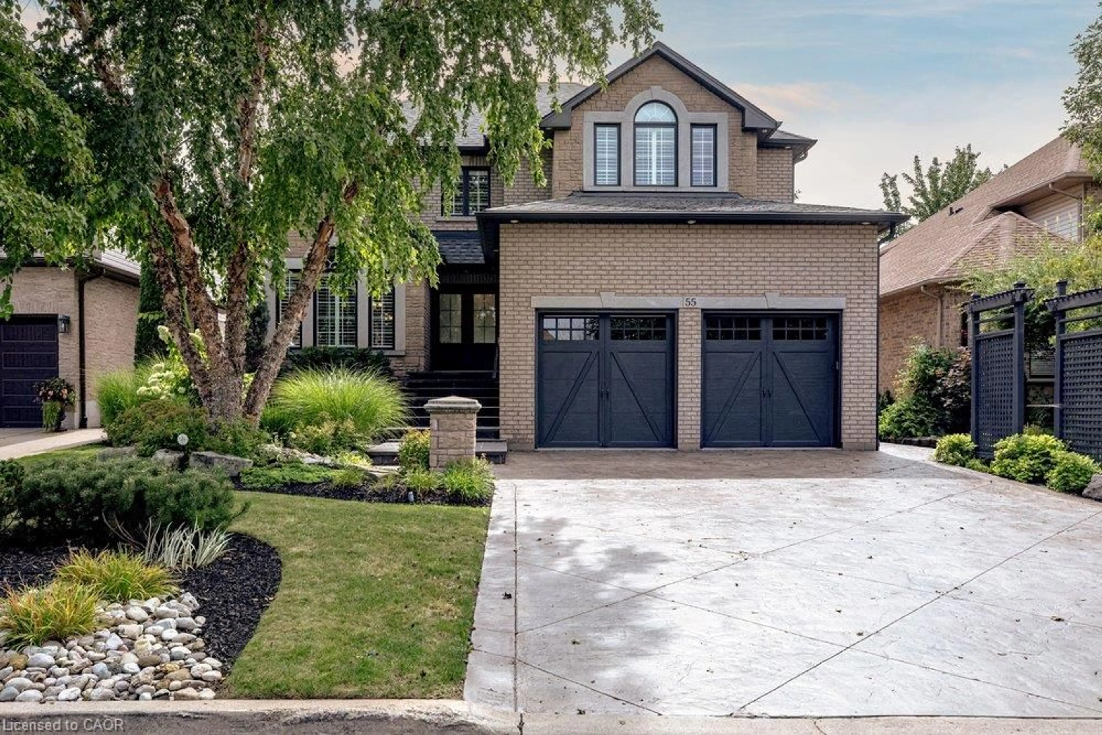 Home with brick exterior material, street for 55 Chianti Cres, Stoney Creek Ontario L8E 5W3