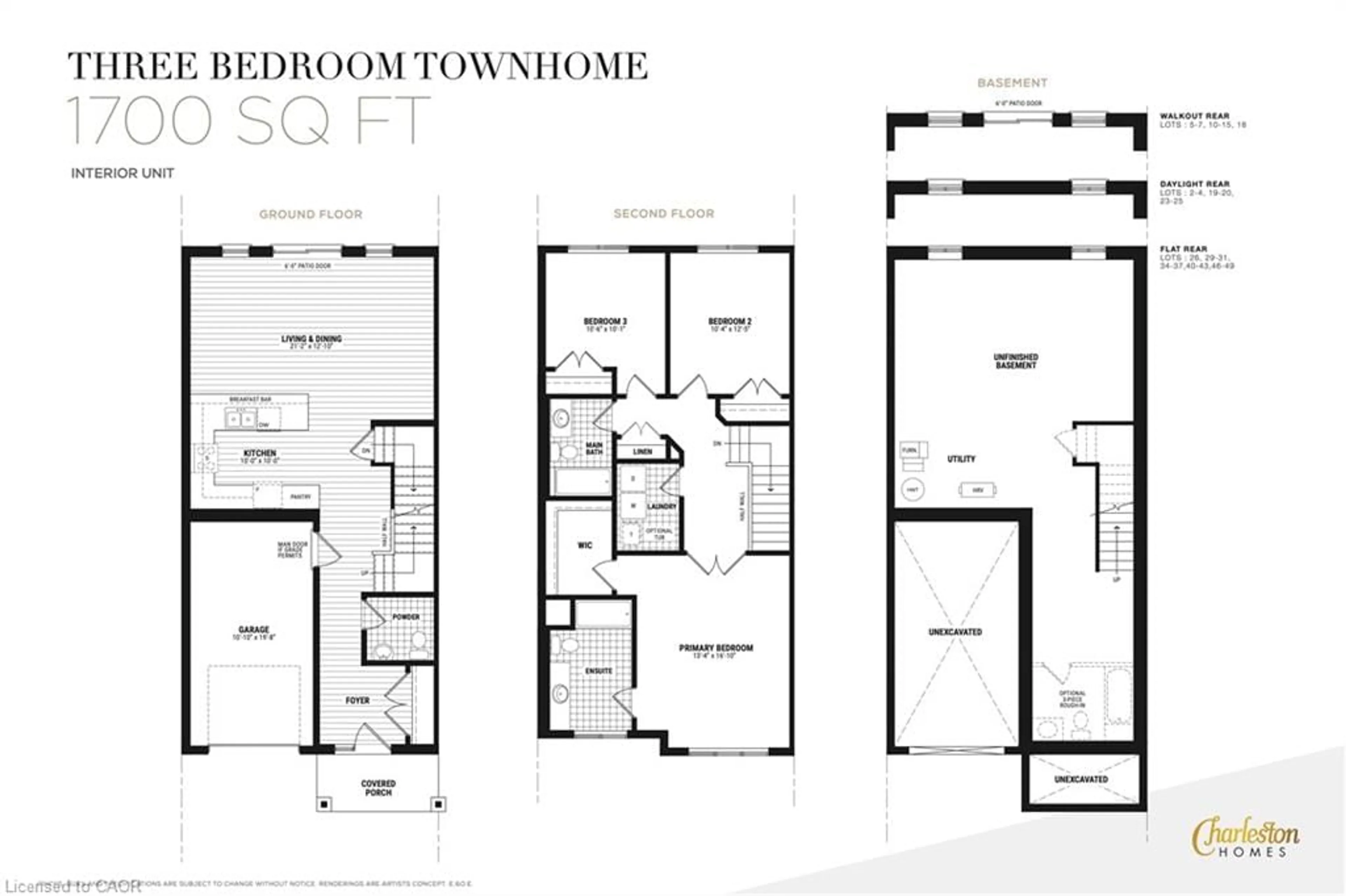 Floor plan for 158 DONALD Fraser Lane, Rockwood Ontario N0B 2K0