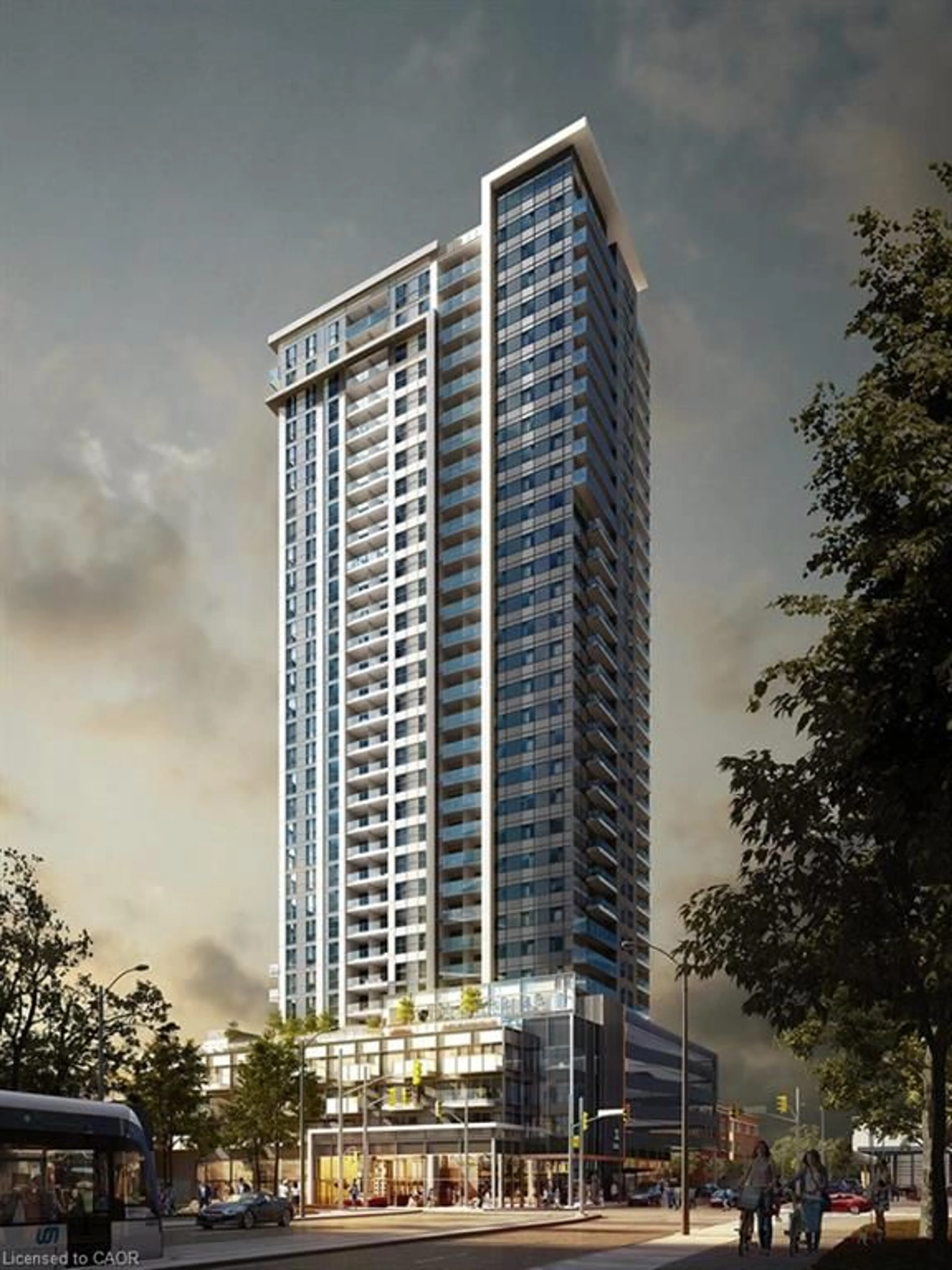 Indoor foyer for 60 Frederick St #704, Kitchener Ontario N2H 0C7