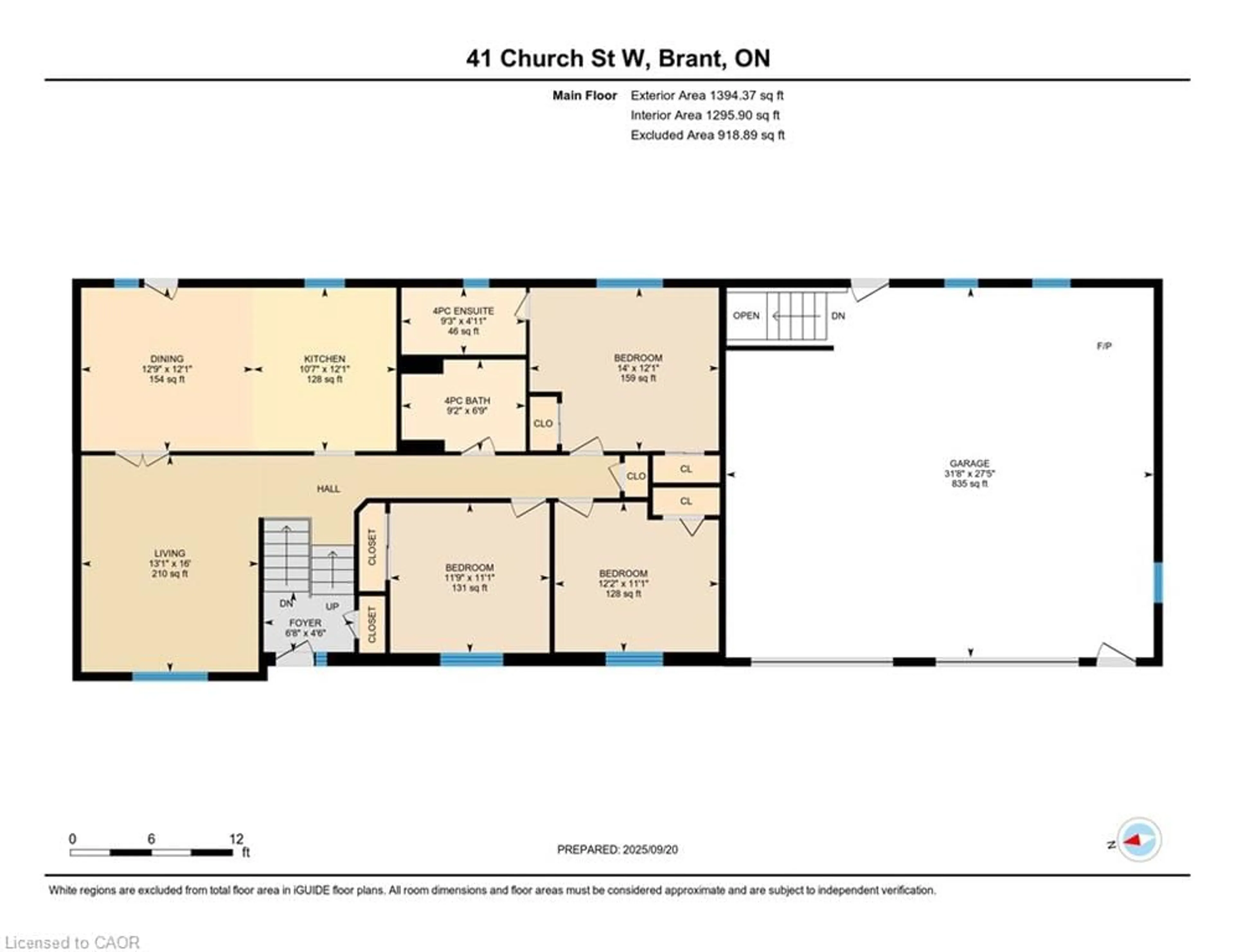Floor plan for 41 Church St, Scotland Ontario N0E 1R0