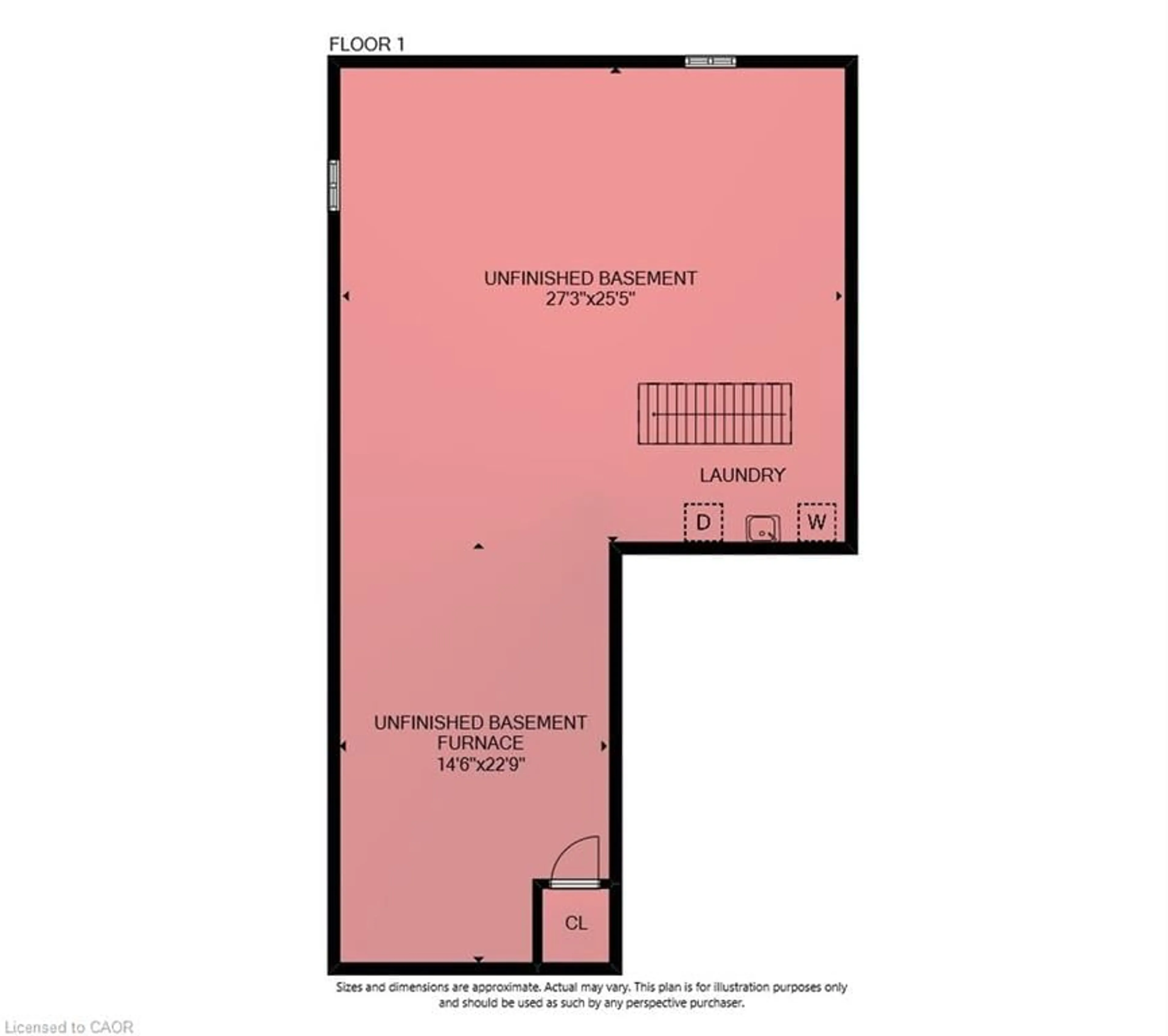 Floor plan for 795 Tenth Ave, Hamilton Ontario L8T 2G4