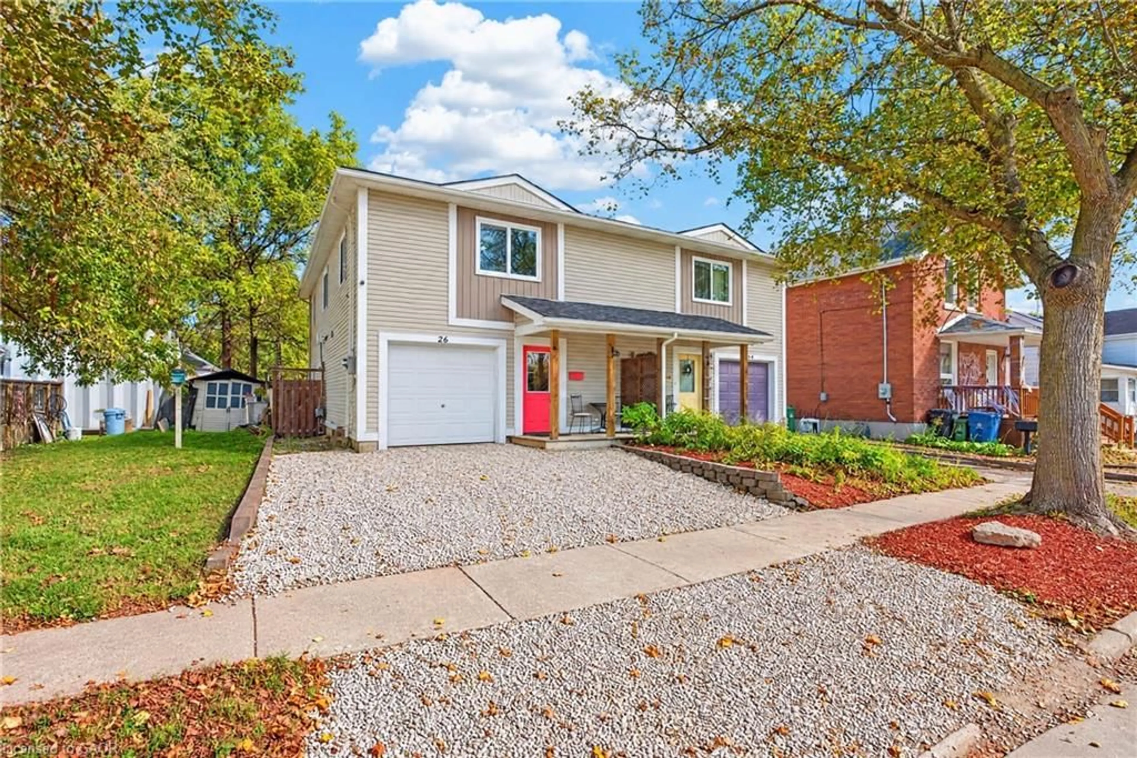 Home with brick exterior material, street for 26 Huron St, Guelph Ontario N1E 5L4