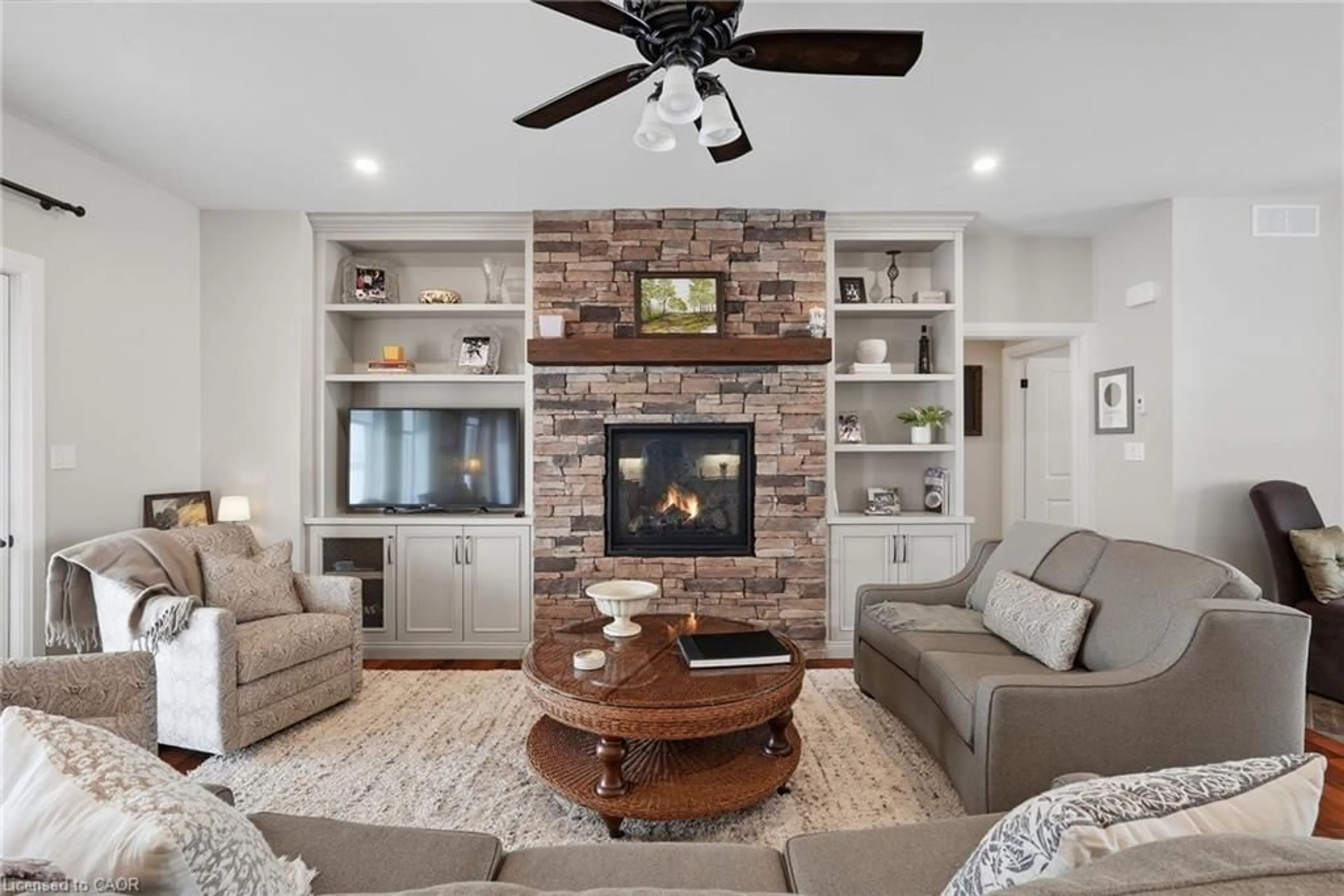Living room with furniture, unknown for 155 Marshall Heights Rd, Durham Ontario N0G 1R0
