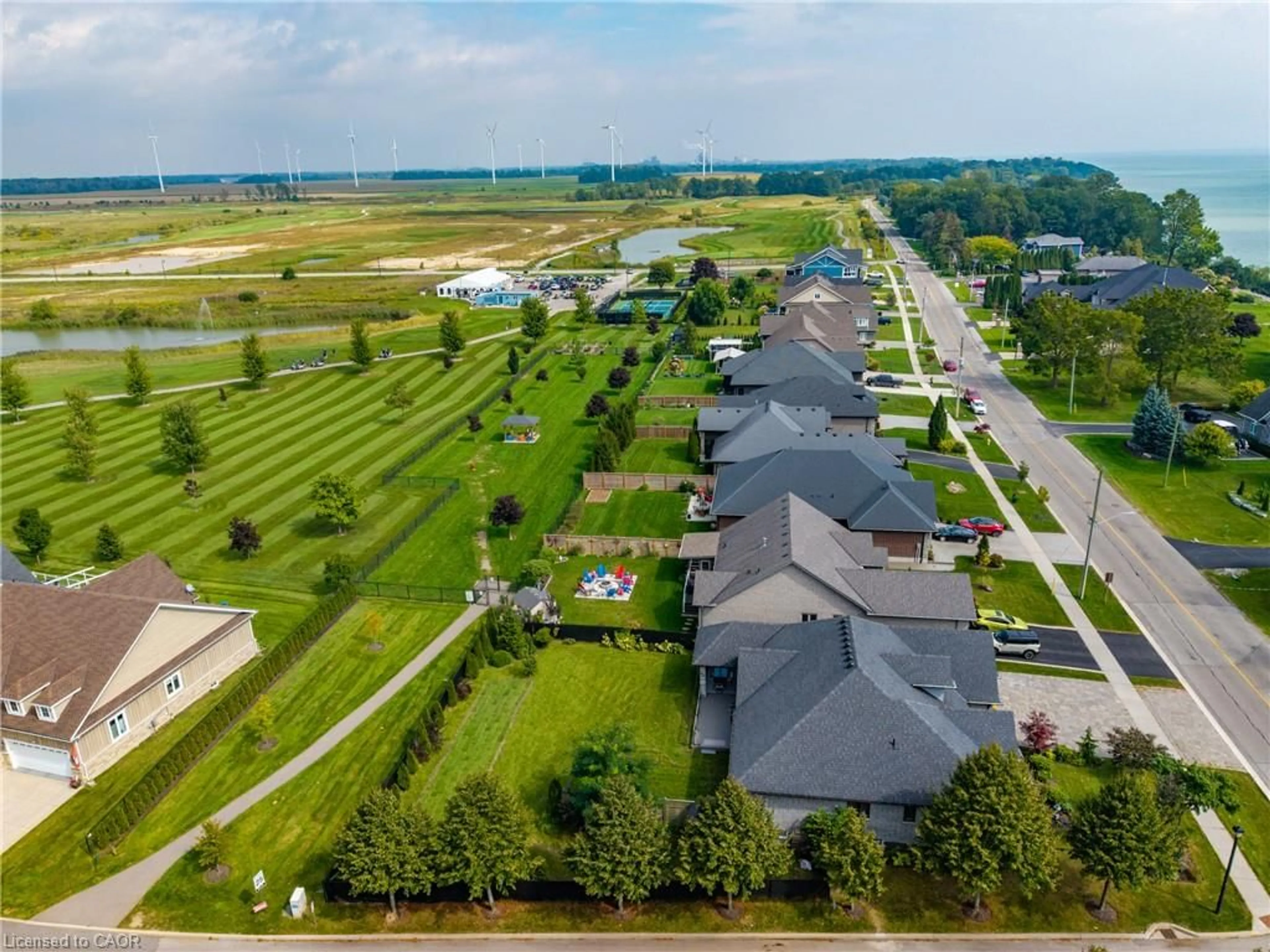 A pic from outside/outdoor area/front of a property/back of a property/a pic from drone, unknown for 149 New Lakeshore Rd, Port Dover Ontario N0A 1N3