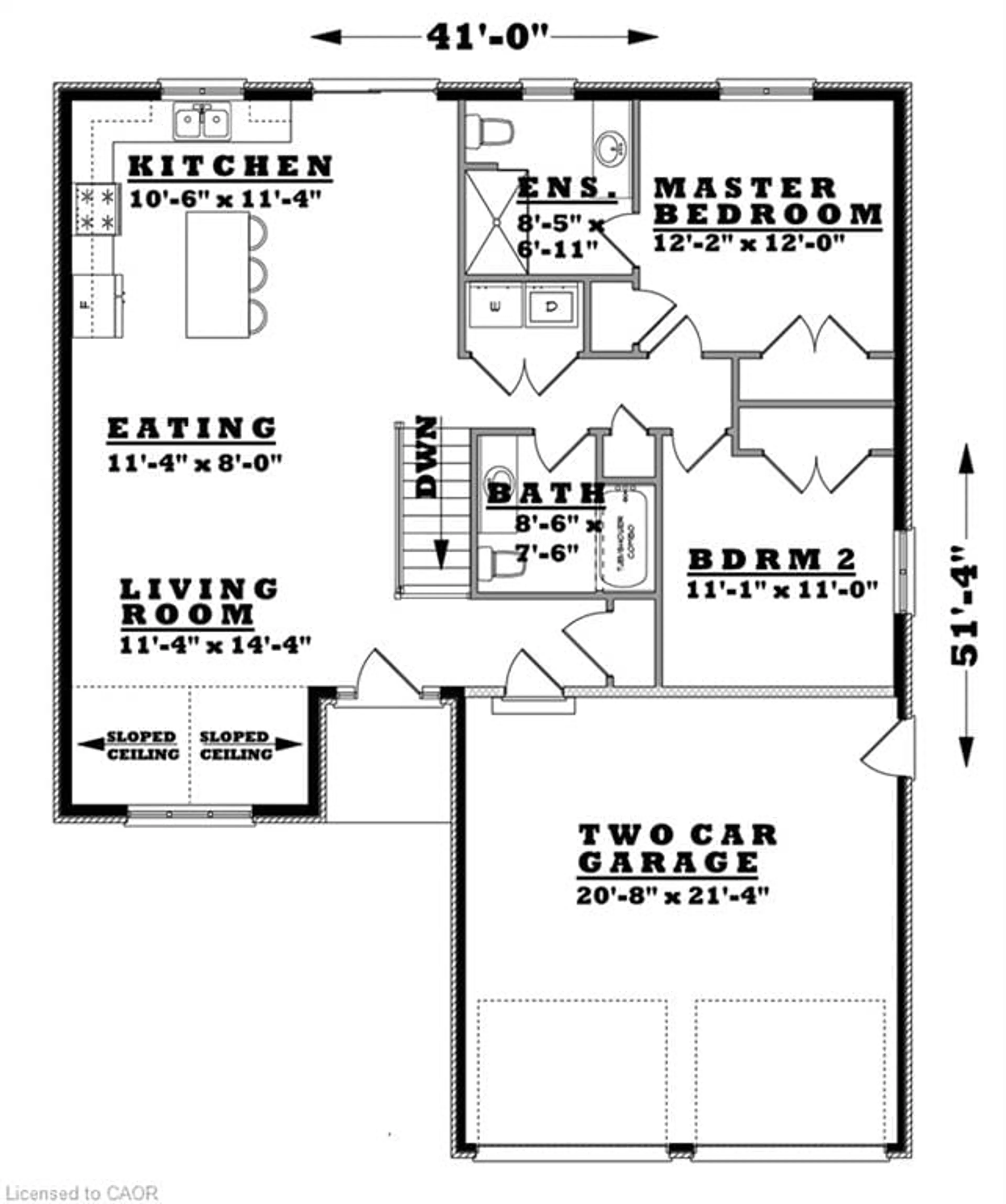 Floor plan for 50 Duchess Dr, Delhi Ontario N4B 0B3