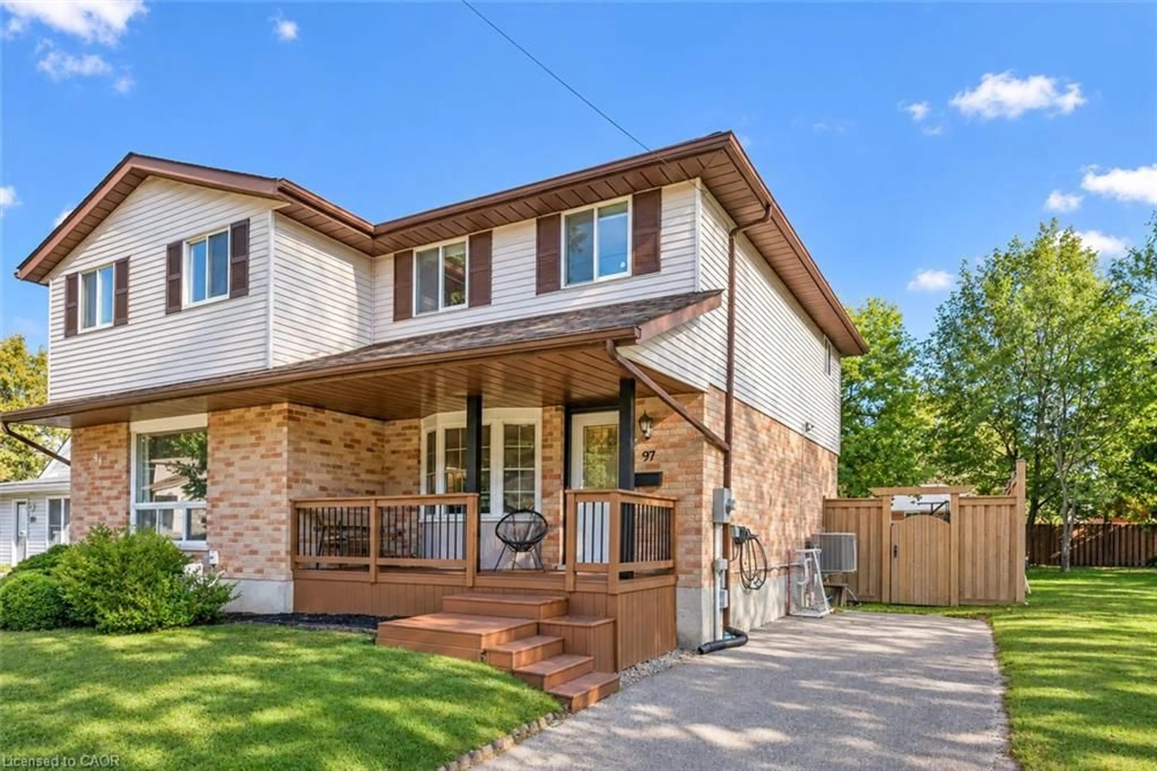Home with brick exterior material, street for 97 Emma St, Guelph Ontario N1E 1V1
