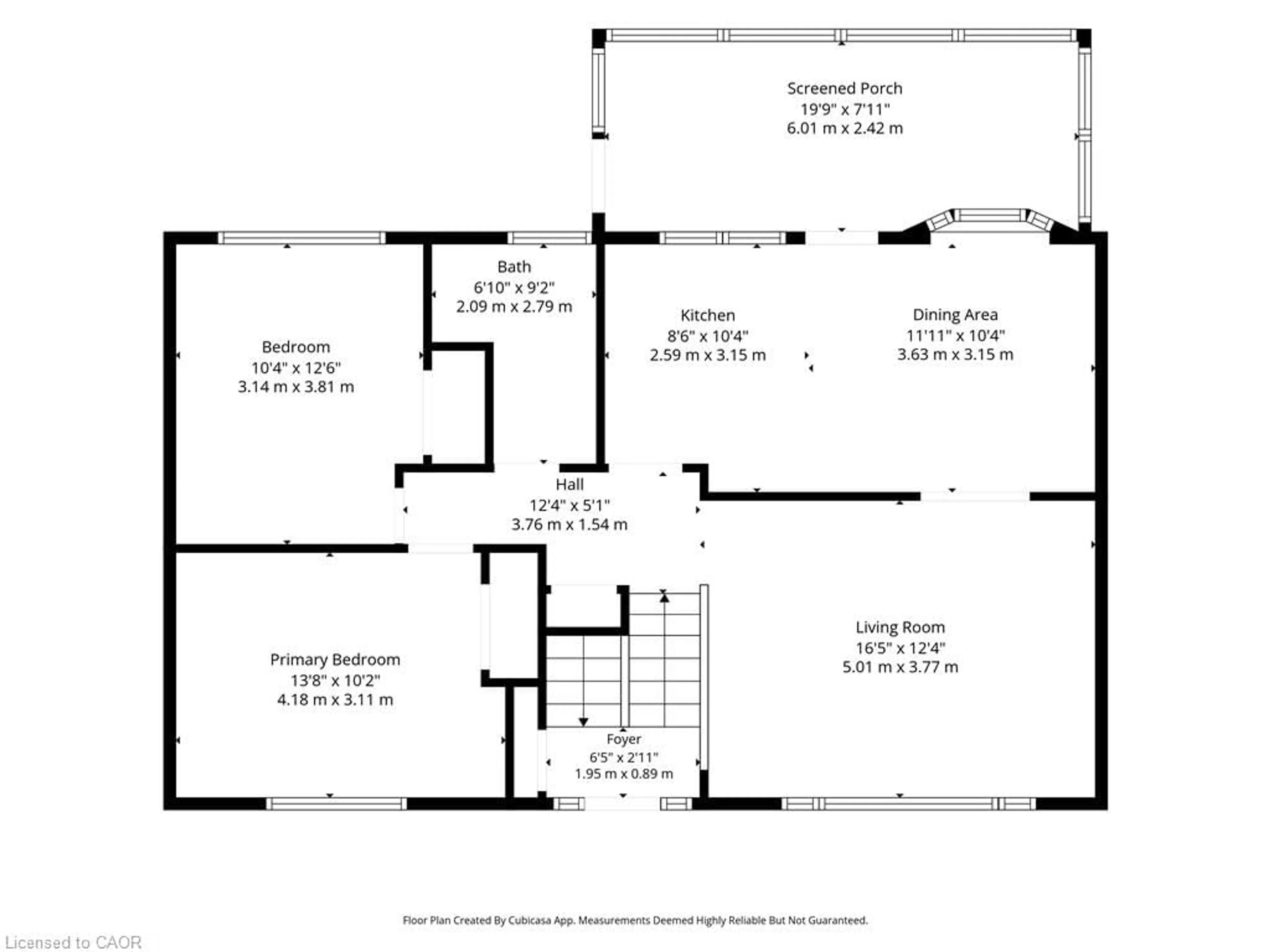 Floor plan for 3799 19th St, Jordan Station Ontario L0R 1S0
