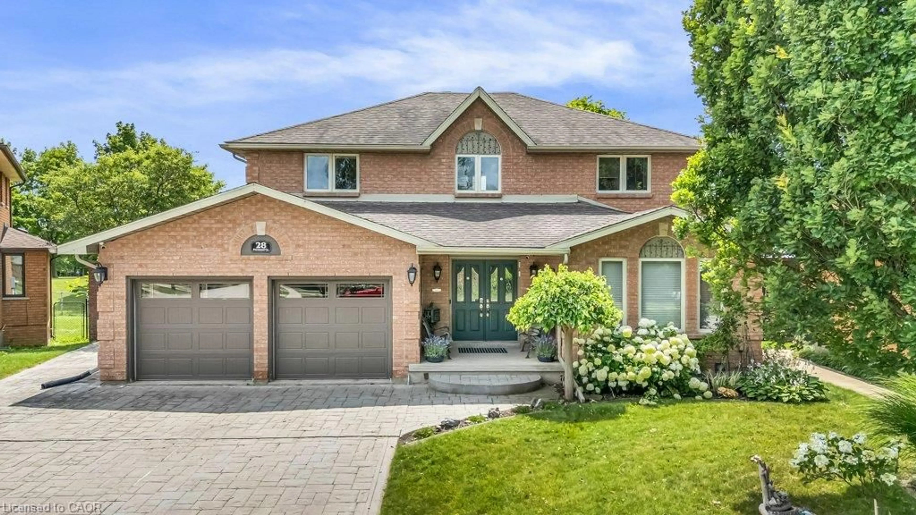 Home with brick exterior material, street for 28 Foxwood Cres, Guelph Ontario N1C 1A6