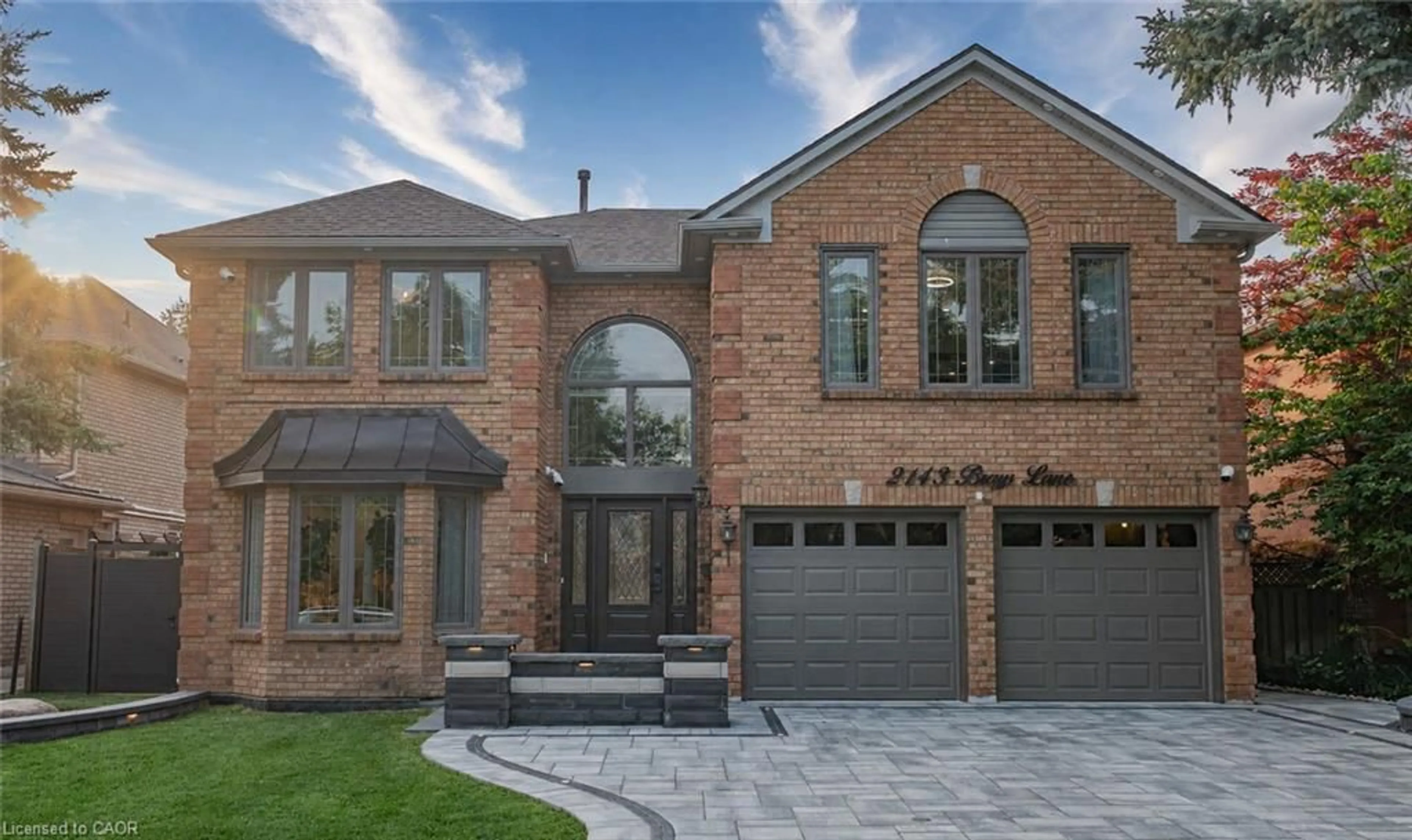 Home with brick exterior material, street for 2143 Brays Lane, Oakville Ontario L6M 2T2