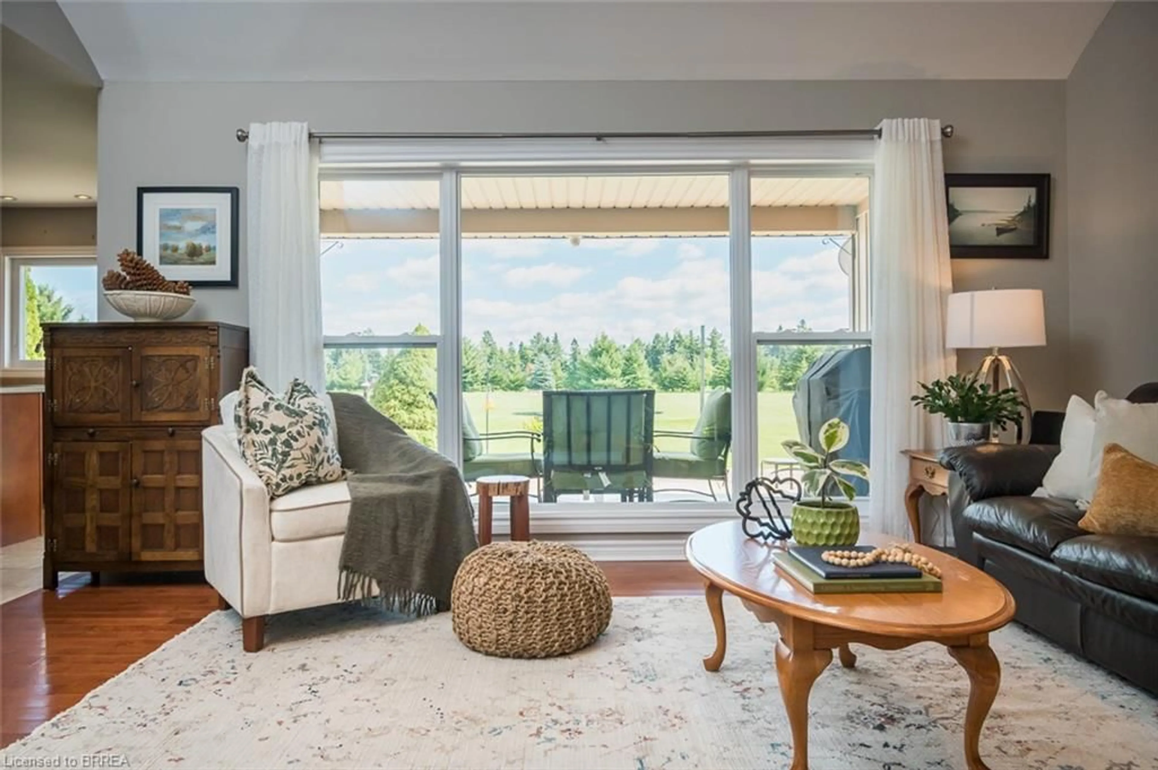 Living room with furniture, unknown for 15 Mount Haven Cres, Grand Valley Ontario L9W 5Y9
